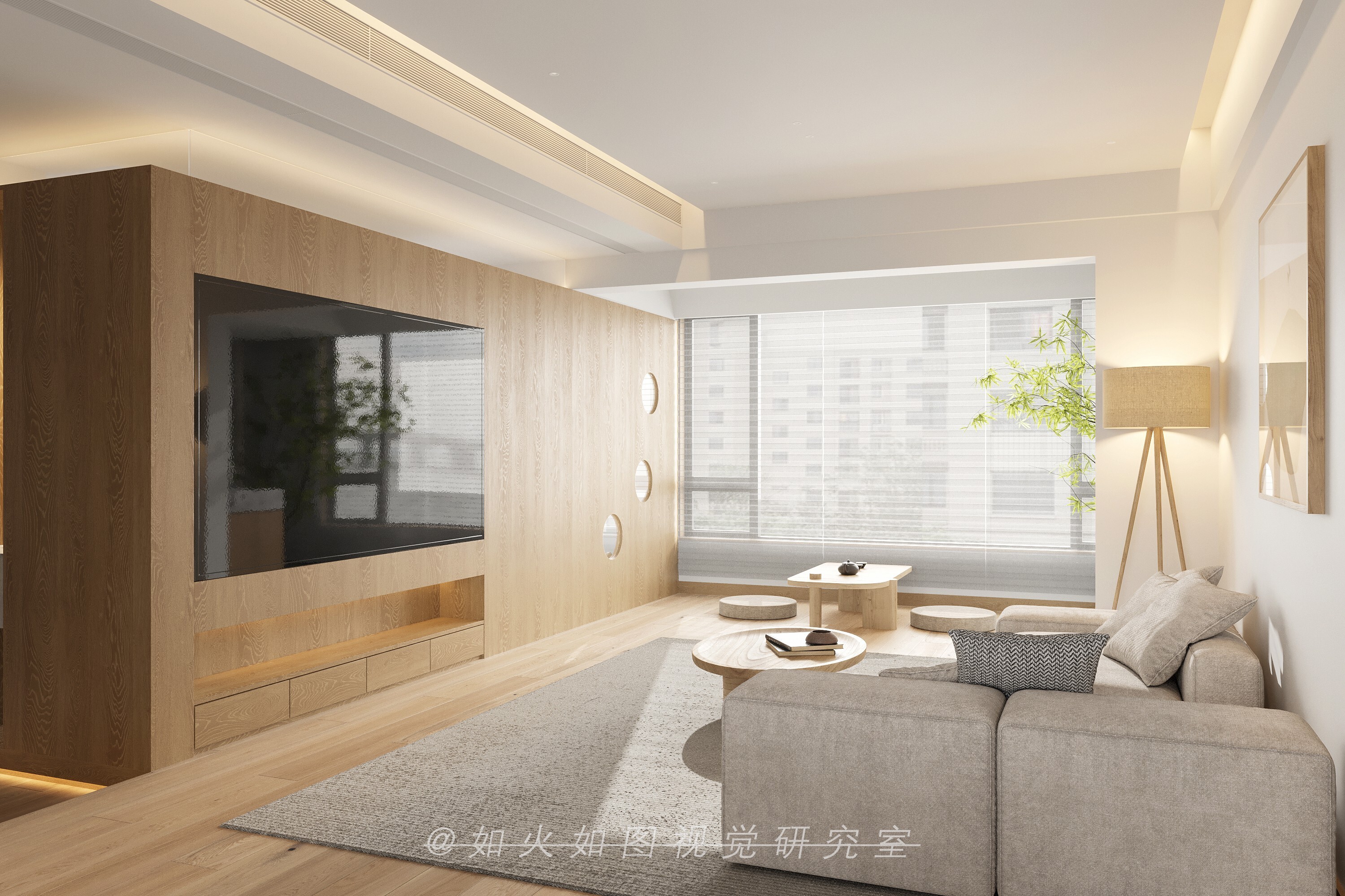 原木风客餐厅[ID: 103236708]_建e效果图