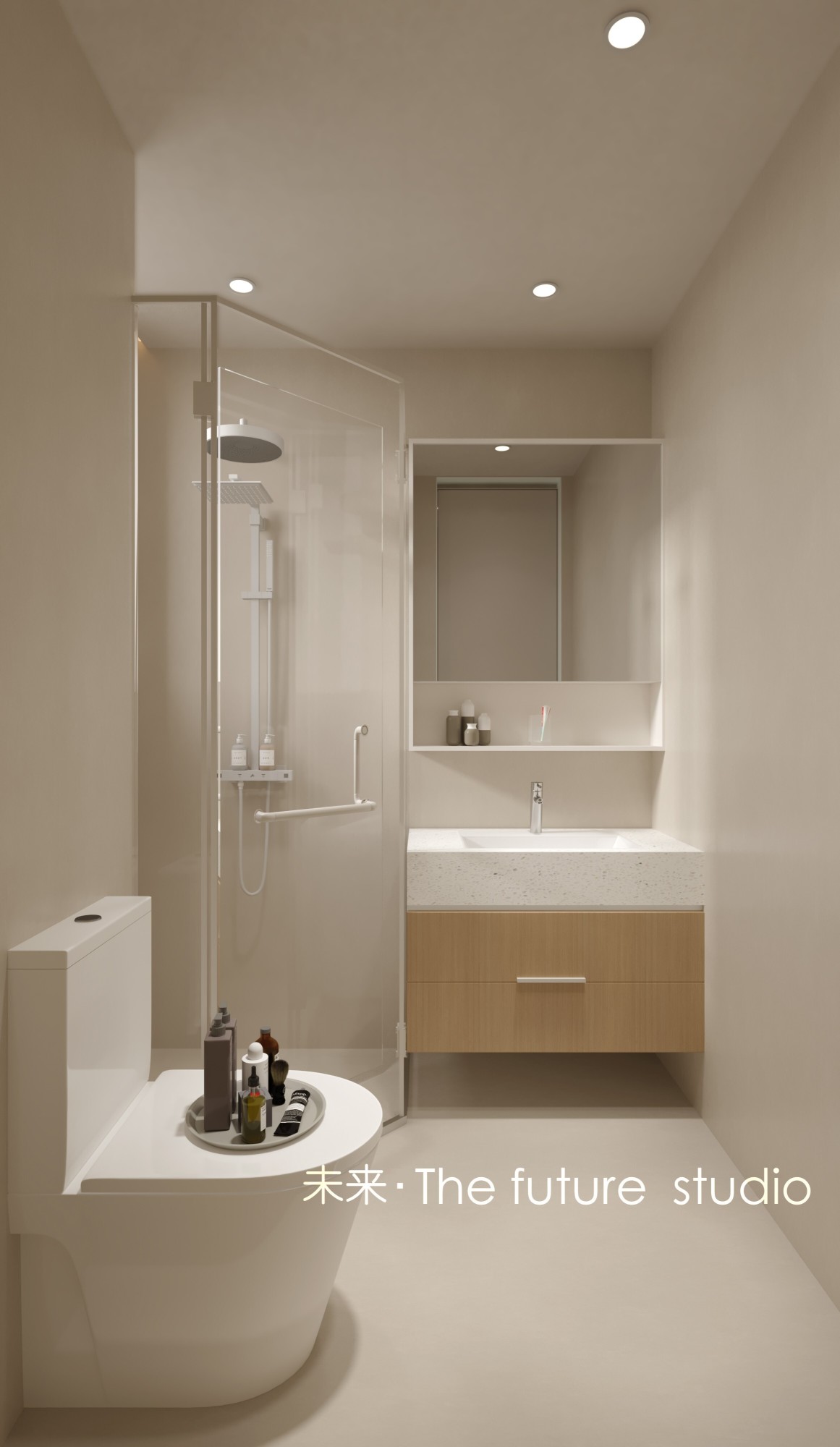 现代奶油风-未来效果图[ID: 103171234]_建e效果图