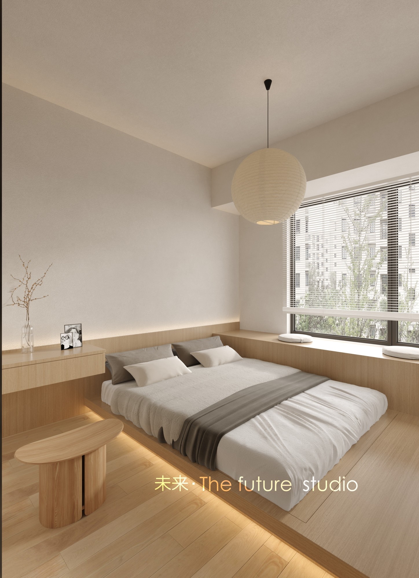 现代奶油风-未来效果图[ID: 103171234]_建e效果图