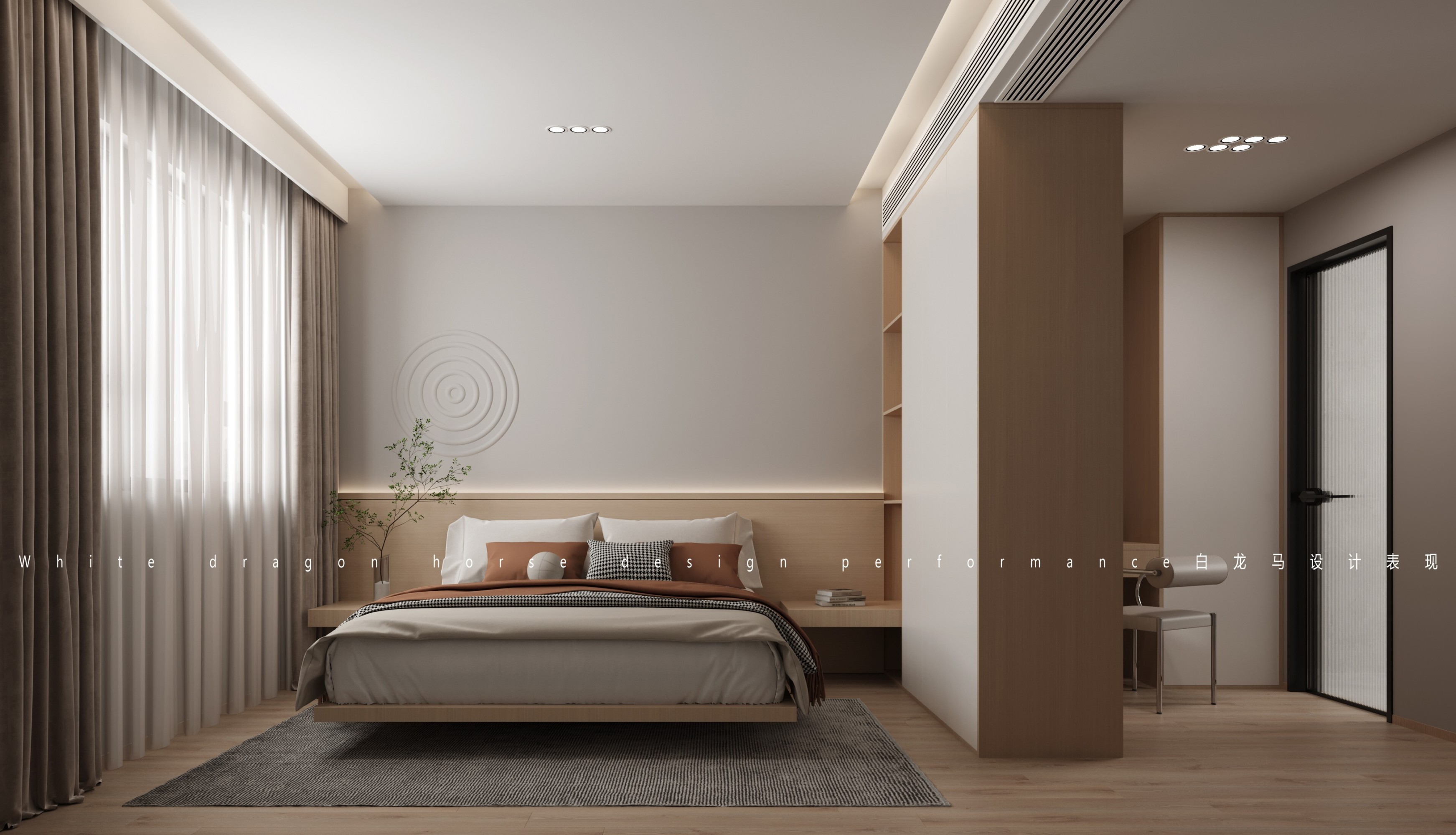 日式客餐厅—白龙马效果图[ID: 103629846]_建e效果图