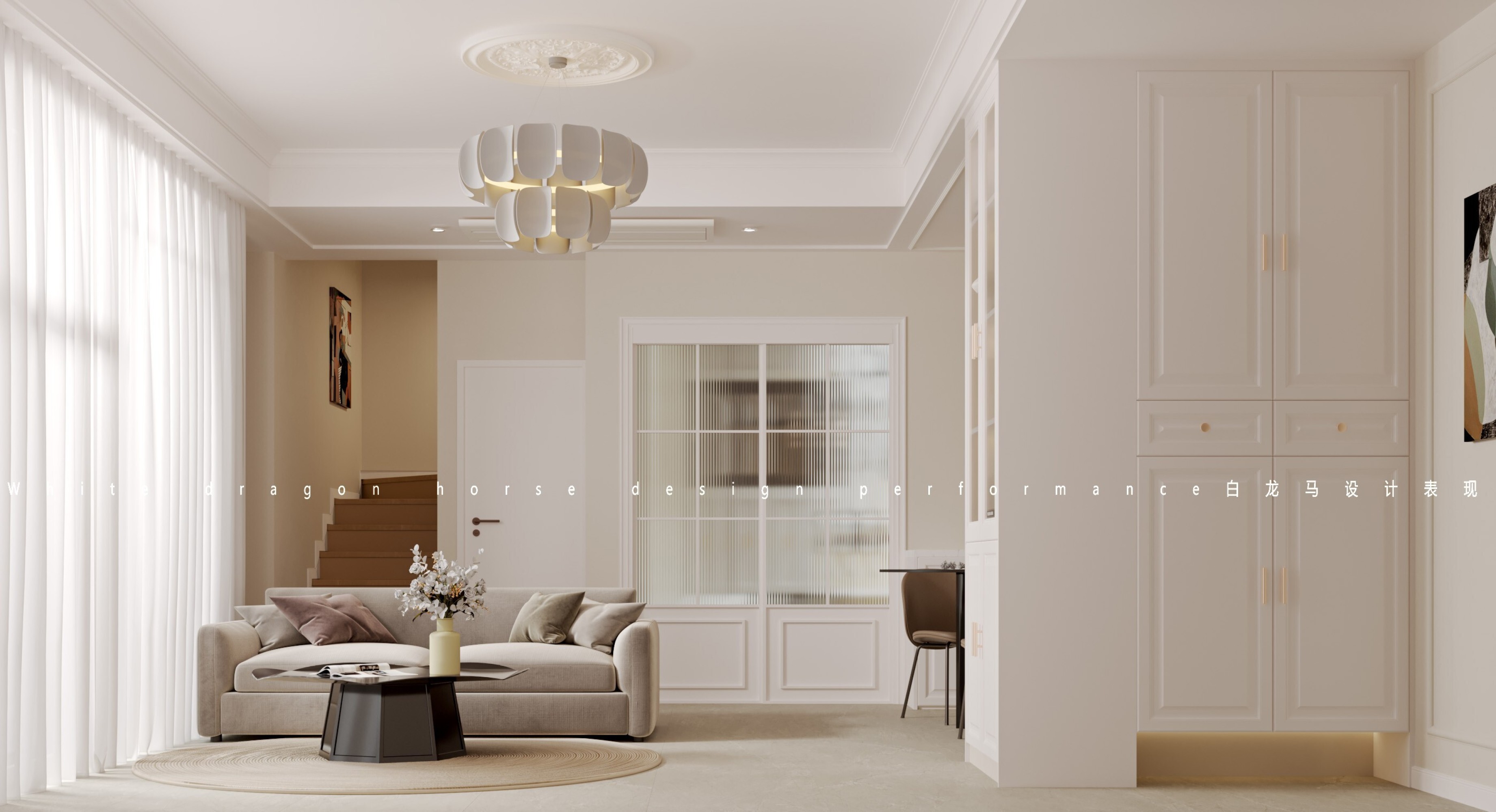 现代法式[ID: 103564371]_建e效果图