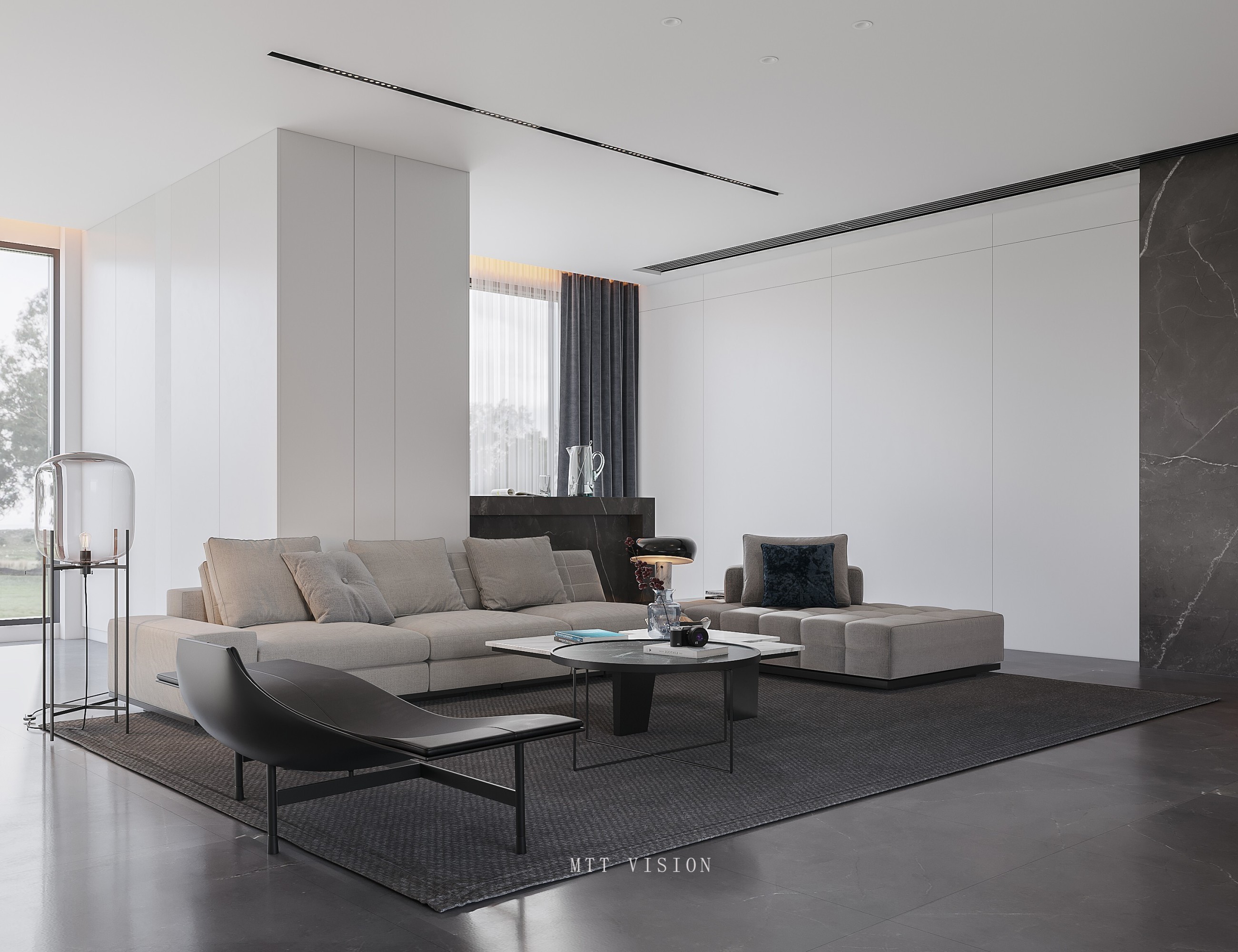 现代极简设计[ID: 103302186]_建e效果图