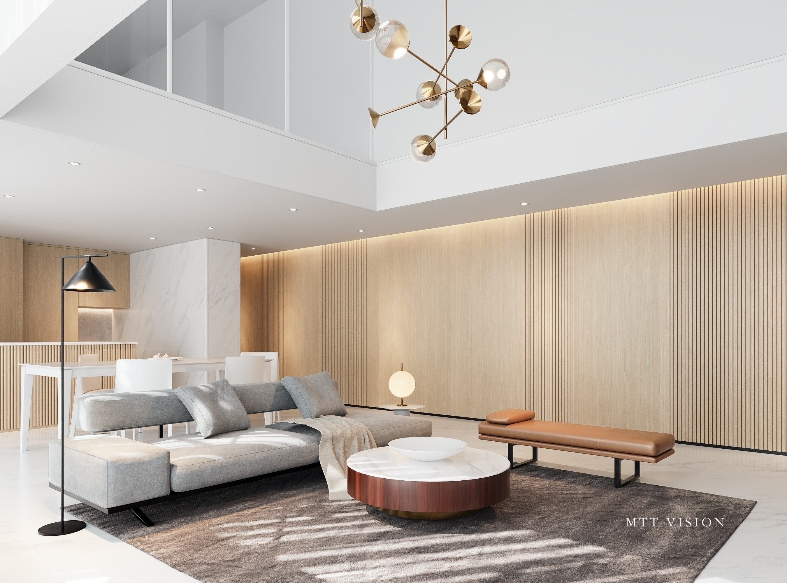 现代极简别墅设计[ID: 103302234]_建e效果图