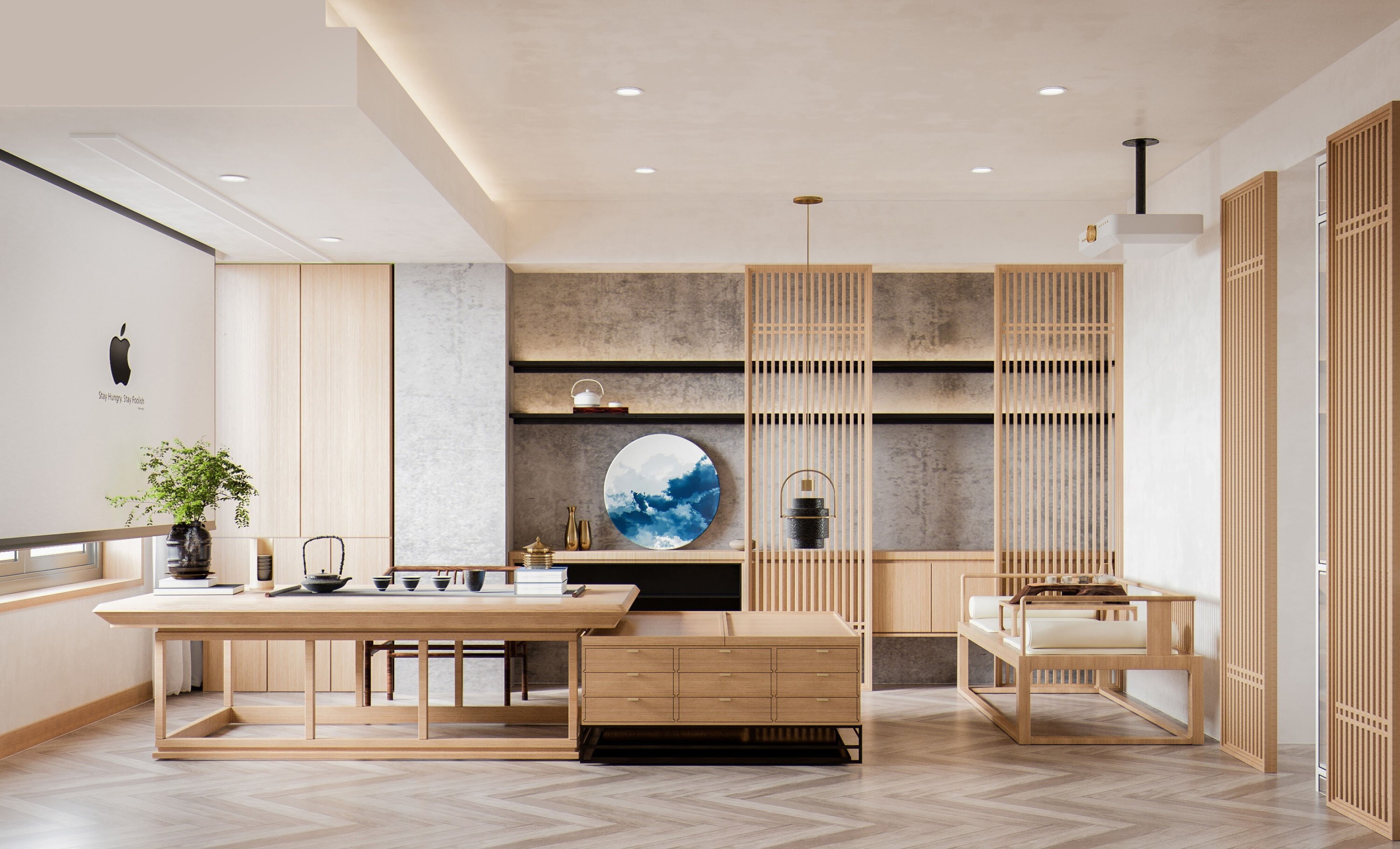 日式家装[ID: 104285252]_建e效果图