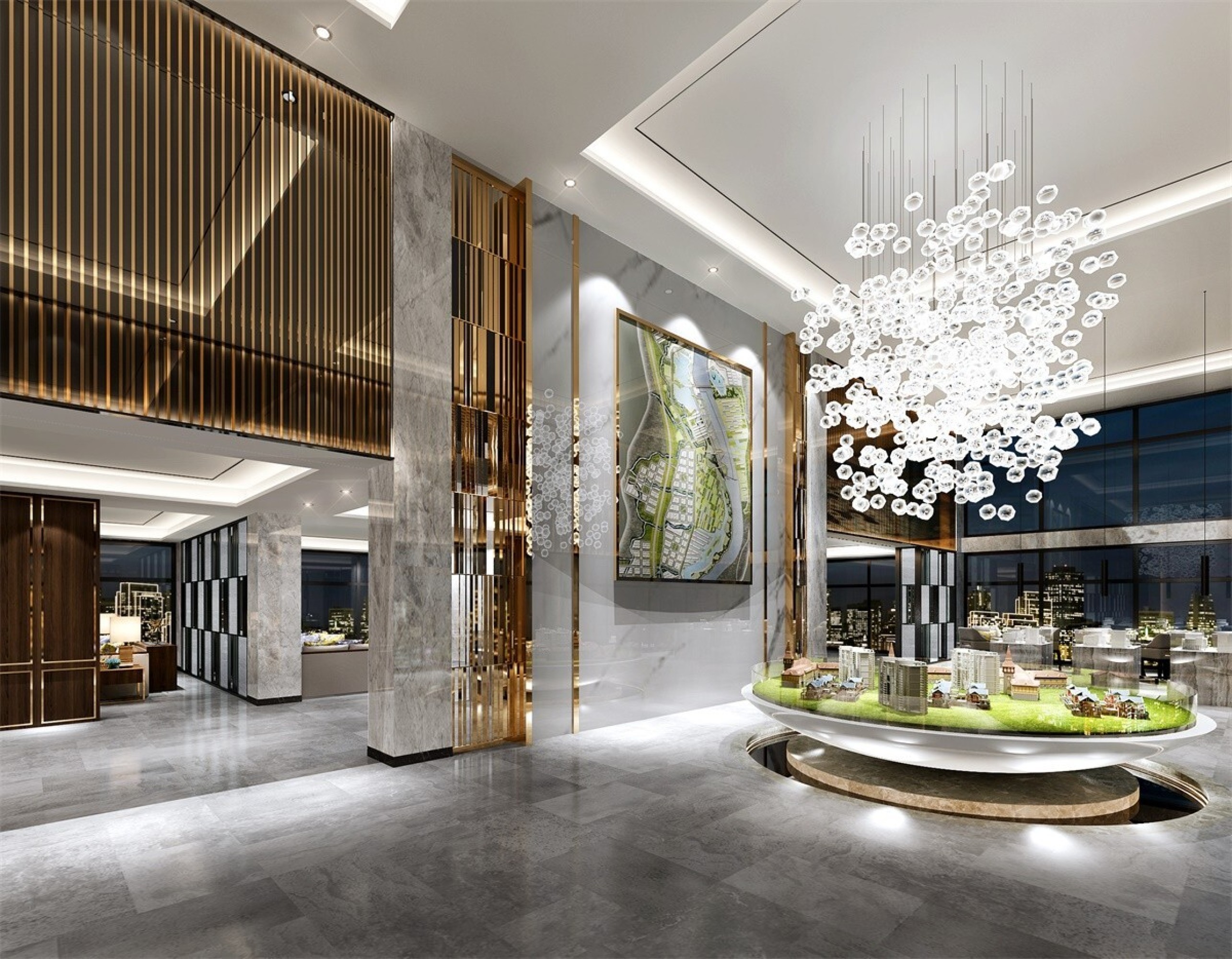 售楼处效果图[ID: 104023064]_建e效果图