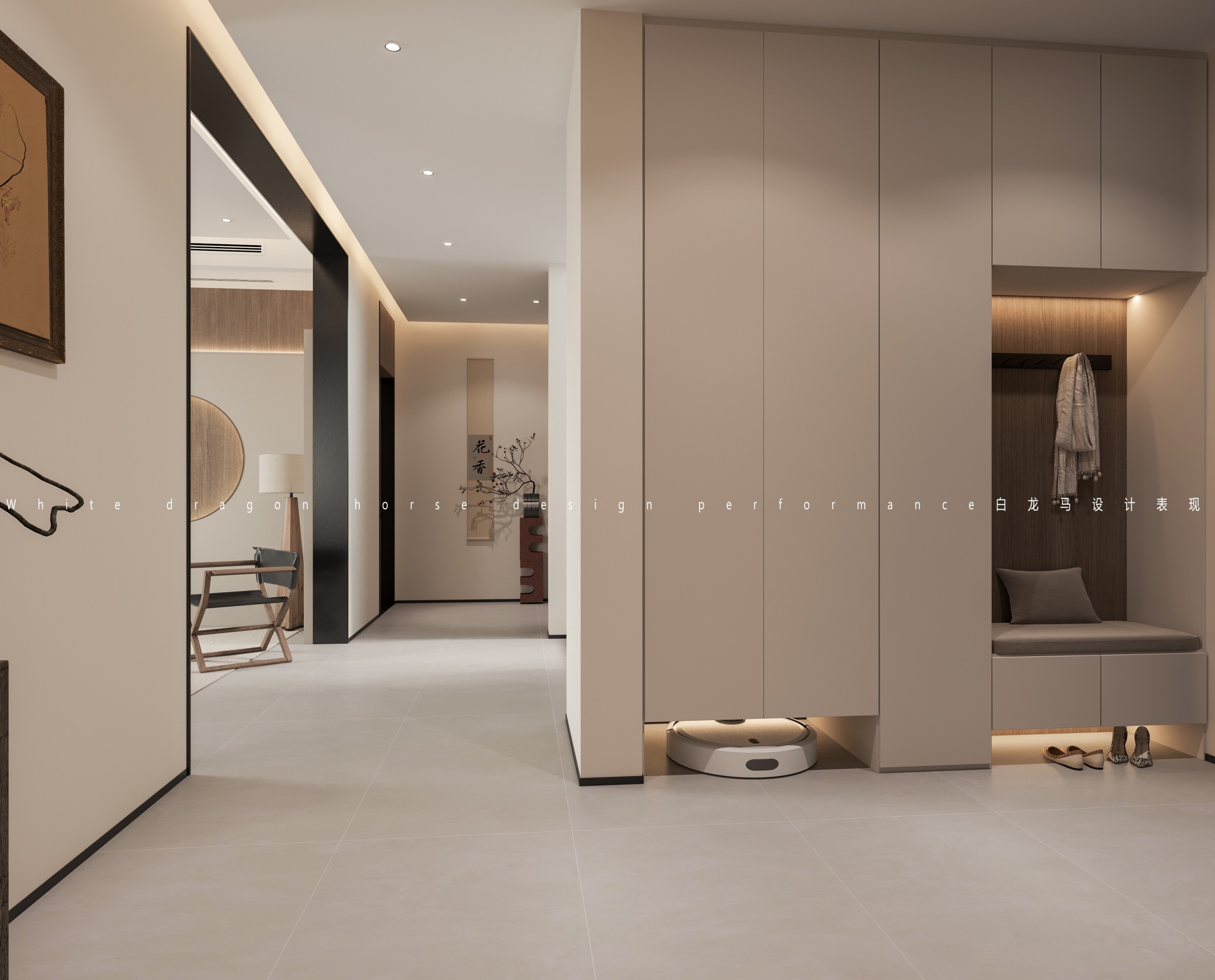 现代全屋——白龙马效果图[ID: 103957689]_建e效果图