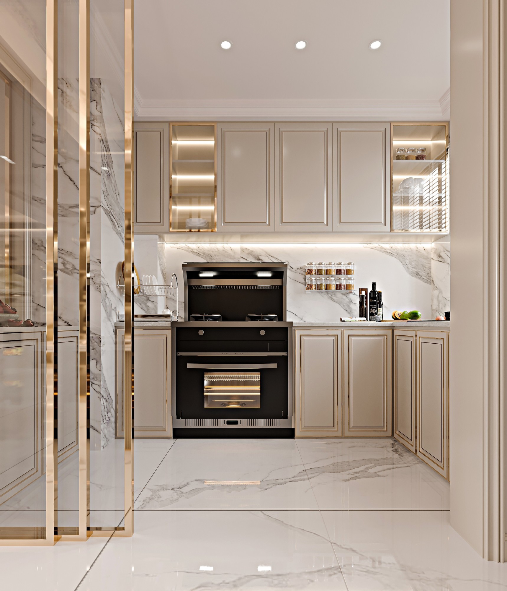 法式风格——白龙马效果图[ID: 103957753]_建e效果图