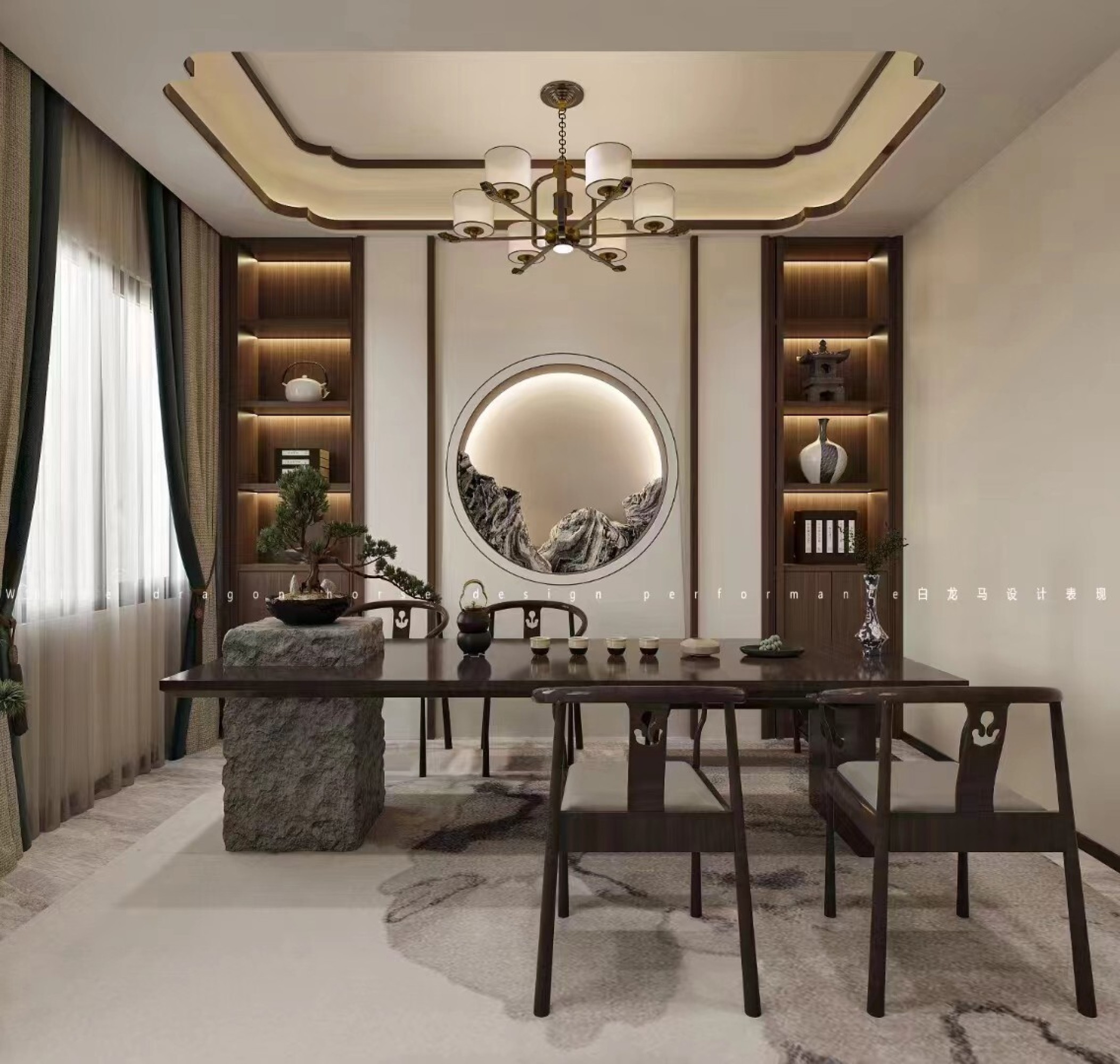 新中式-未来效果图[ID: 104612876]_建e效果图