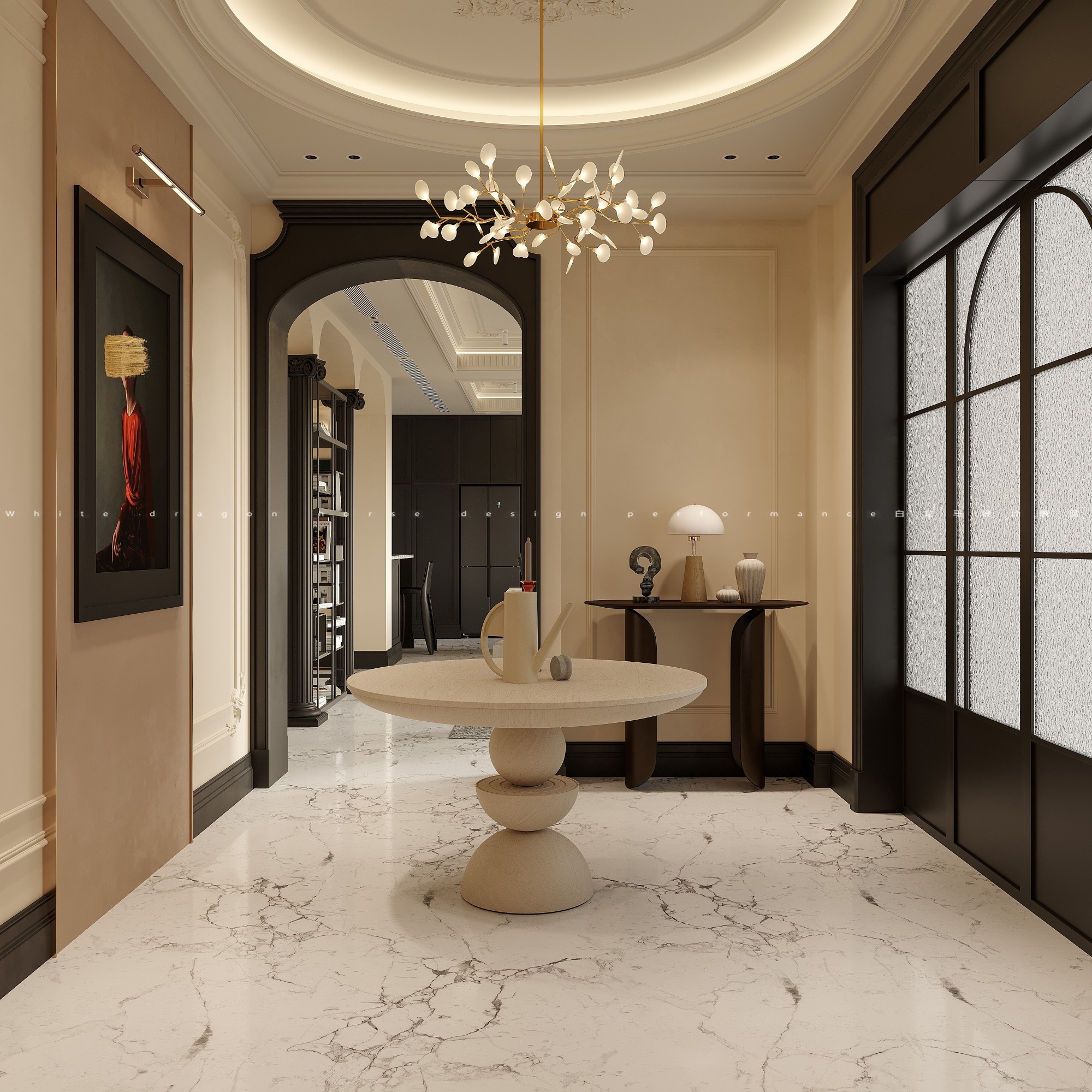法式——白龙马效果图[ID: 104744160]_建e效果图