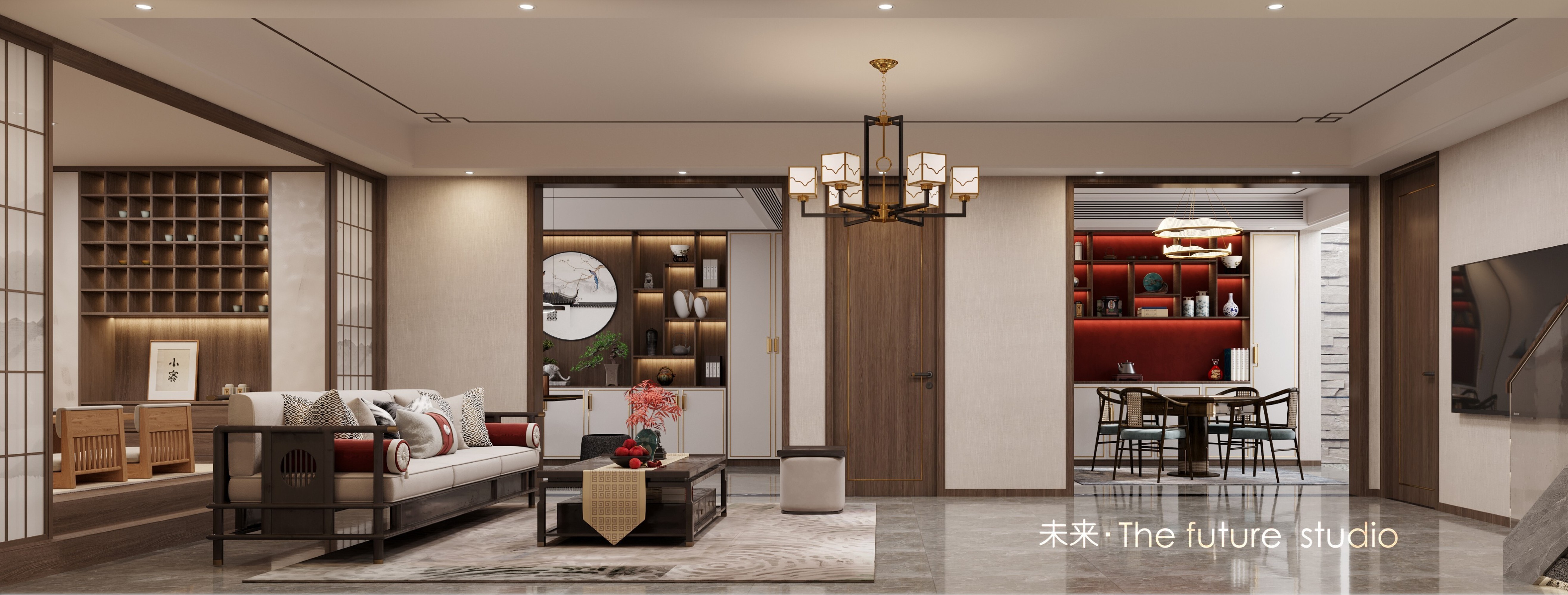 新中式-未来效果图[ID: 104416291]_建e效果图