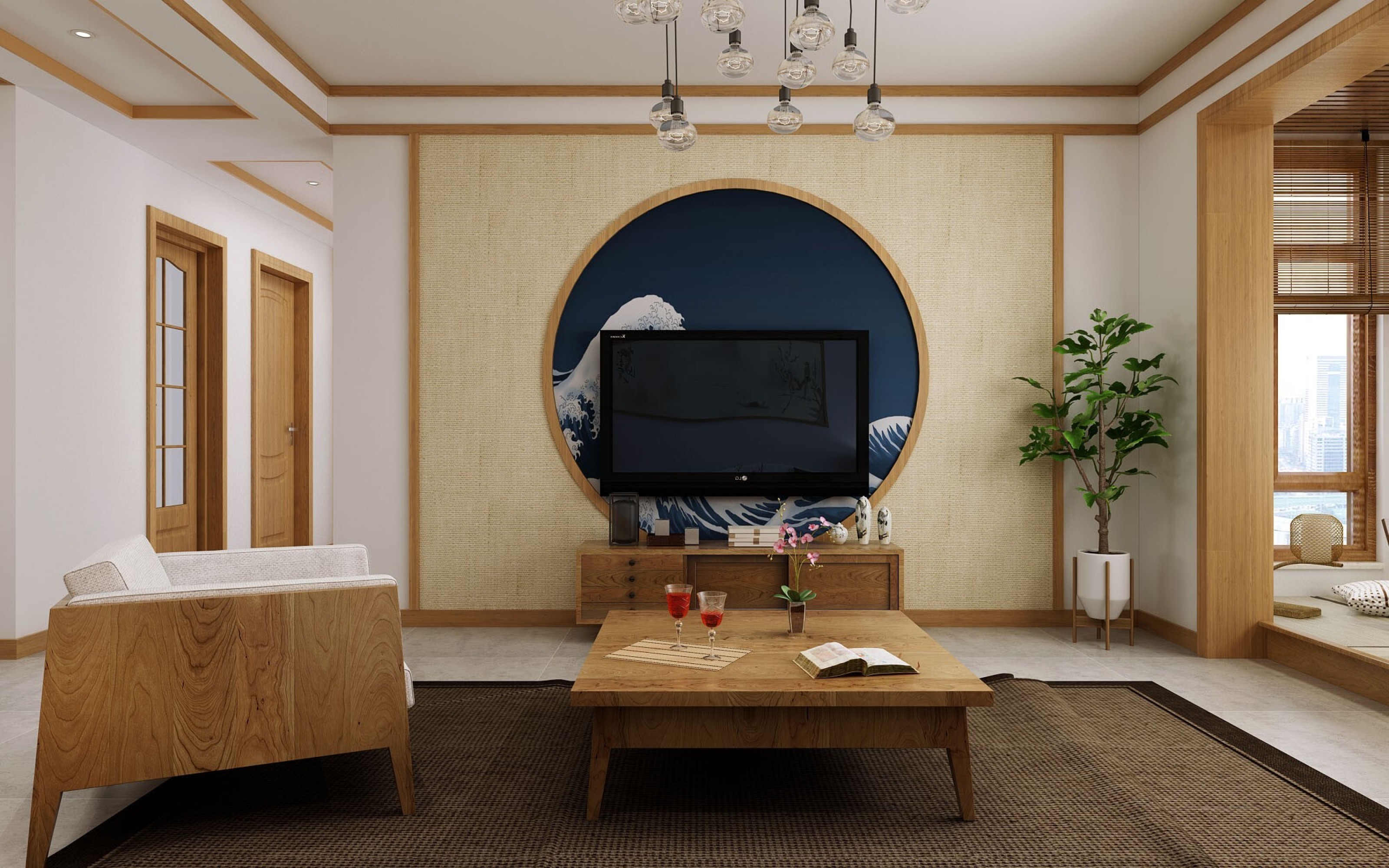 日式家装效果图[ID: 113591296]_建e效果图