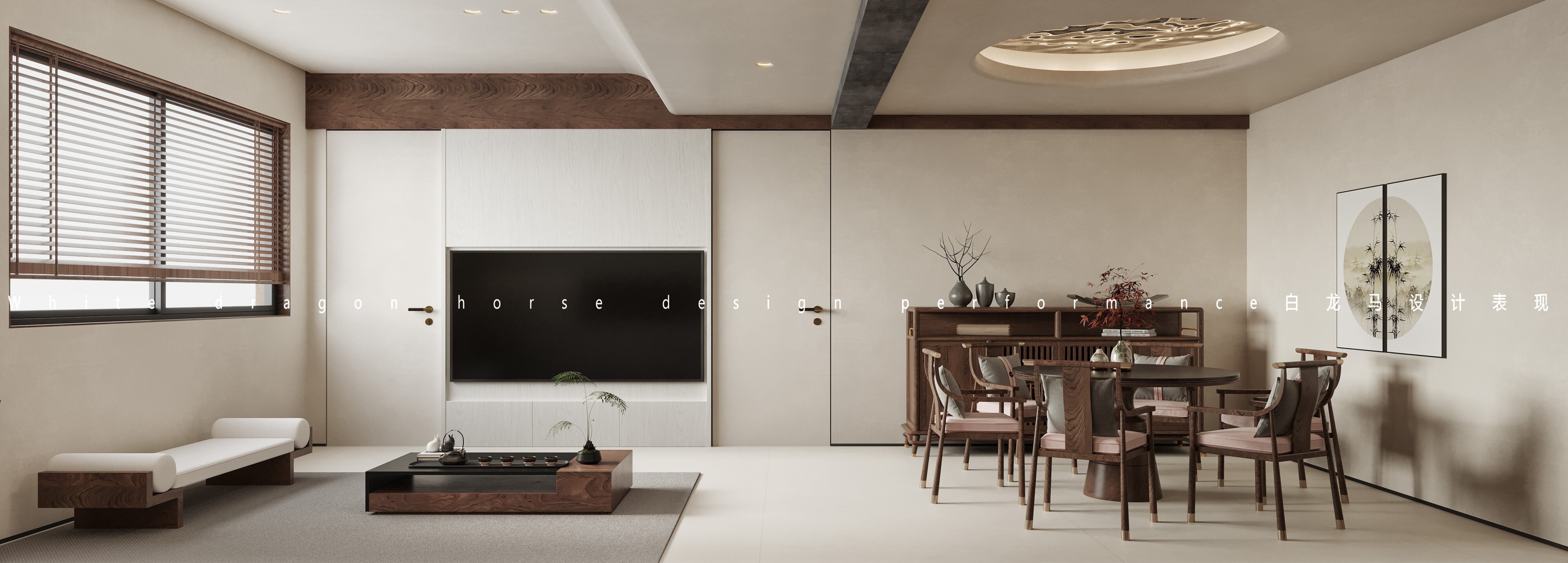 禅意中式家装效果图[ID: 113591300]_建e效果图