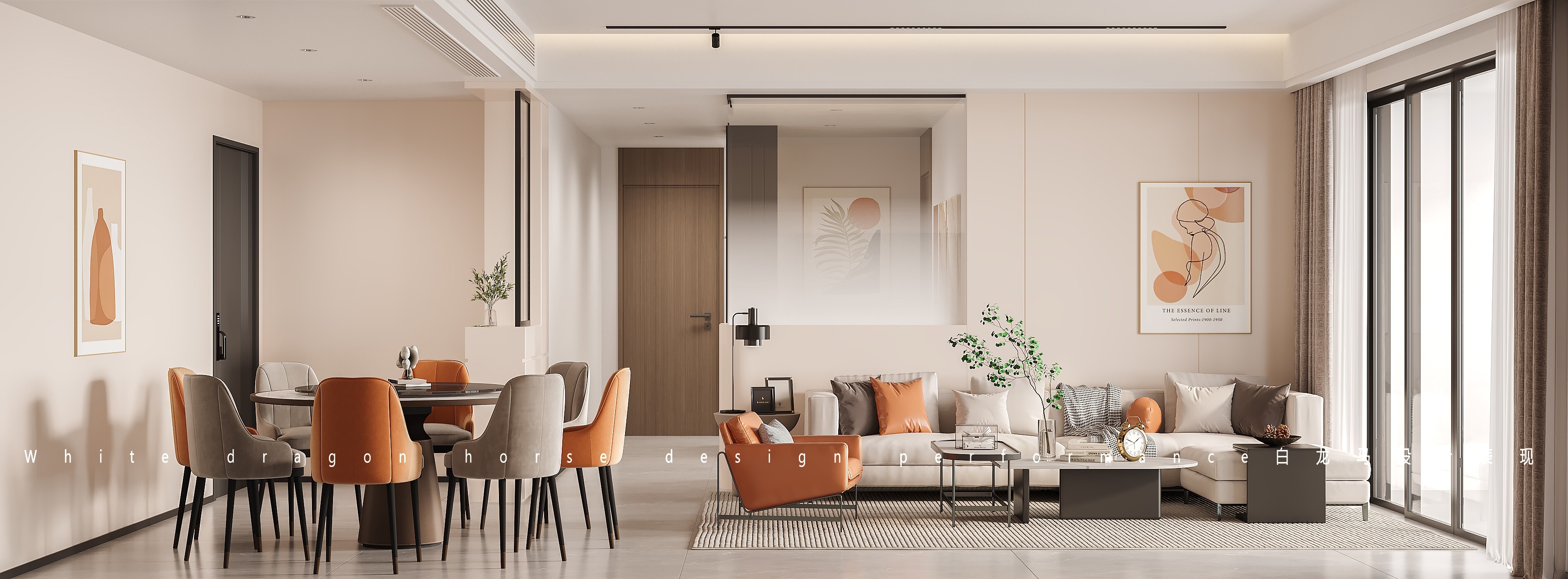 现代风格家装效果-设计效果图-建e室内设计网