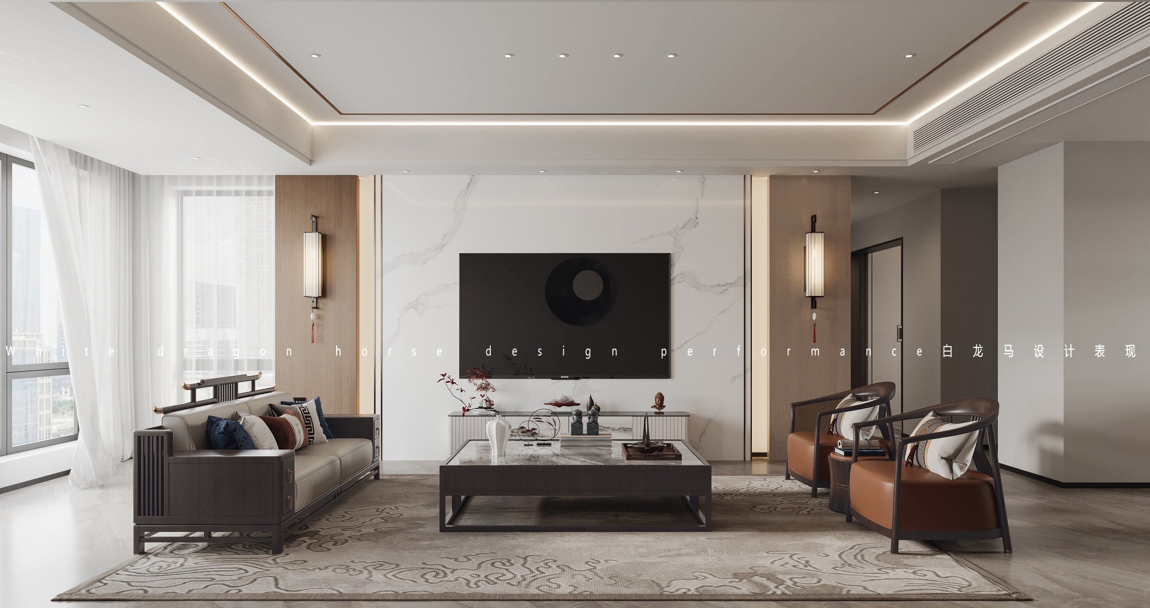 新中式家装效果图[ID: 113591318]_建e效果图