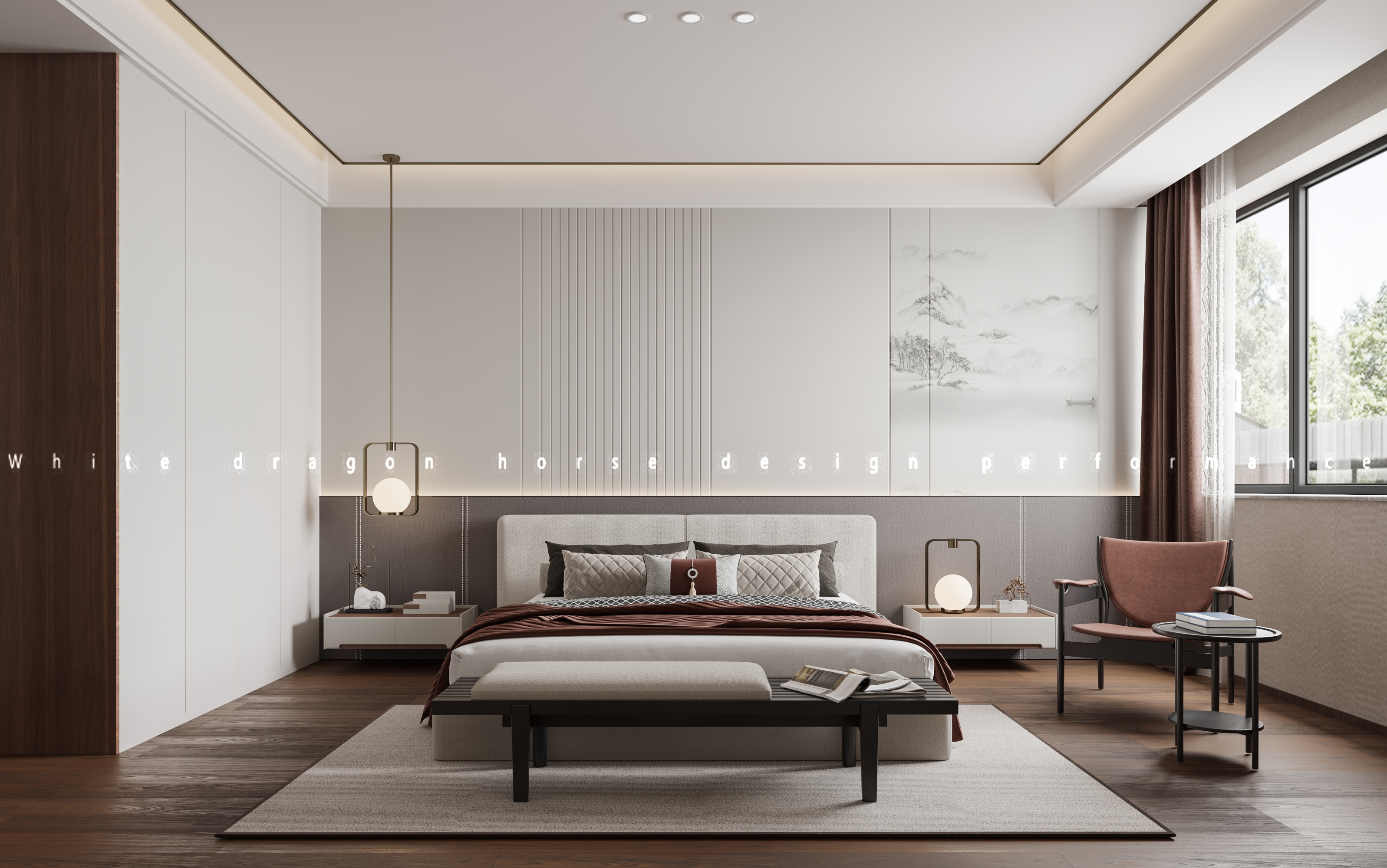 新中式家装效果图[ID: 113525991]_建e效果图