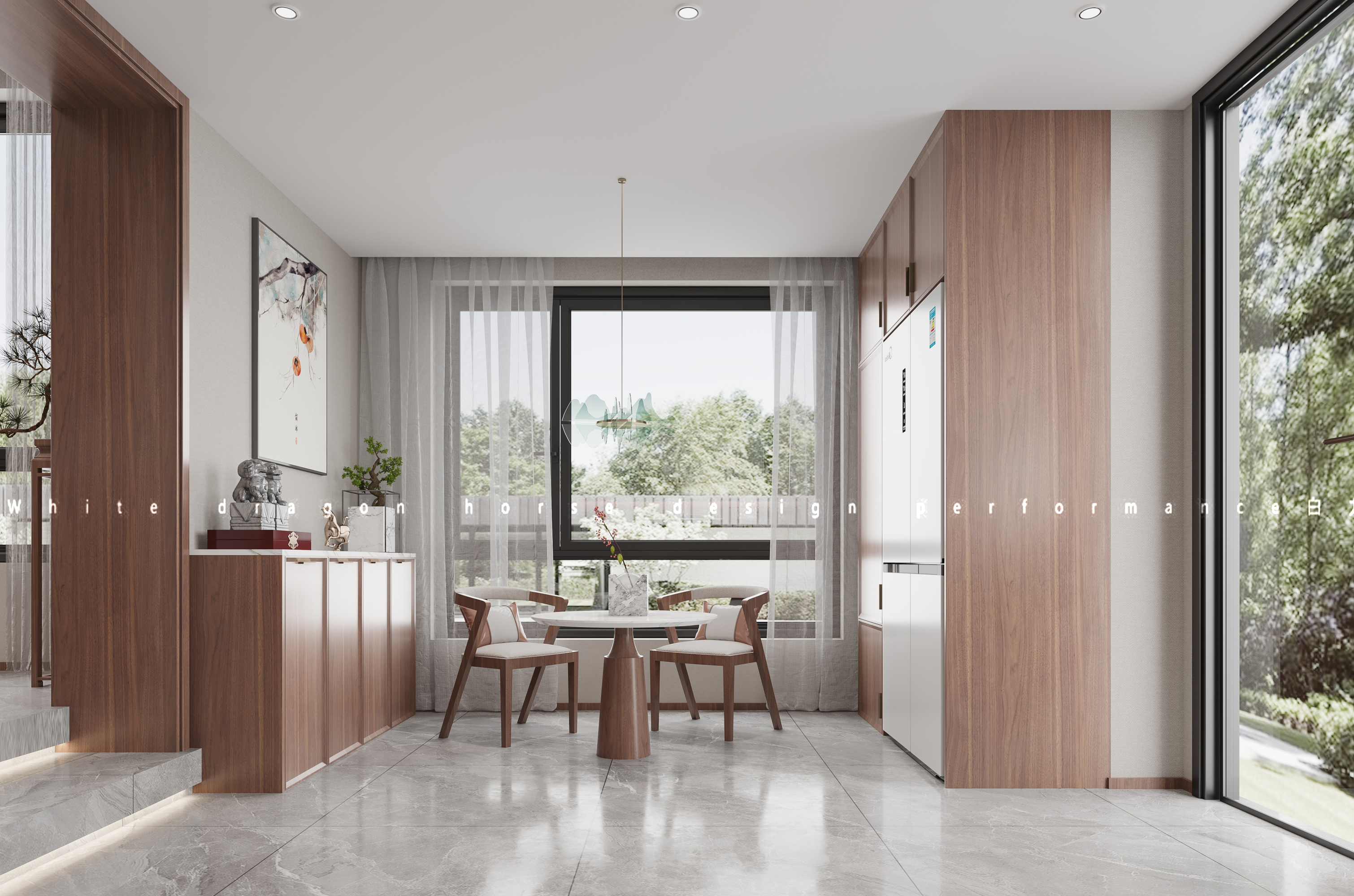 新中式家装效果图[ID: 113525991]_建e效果图