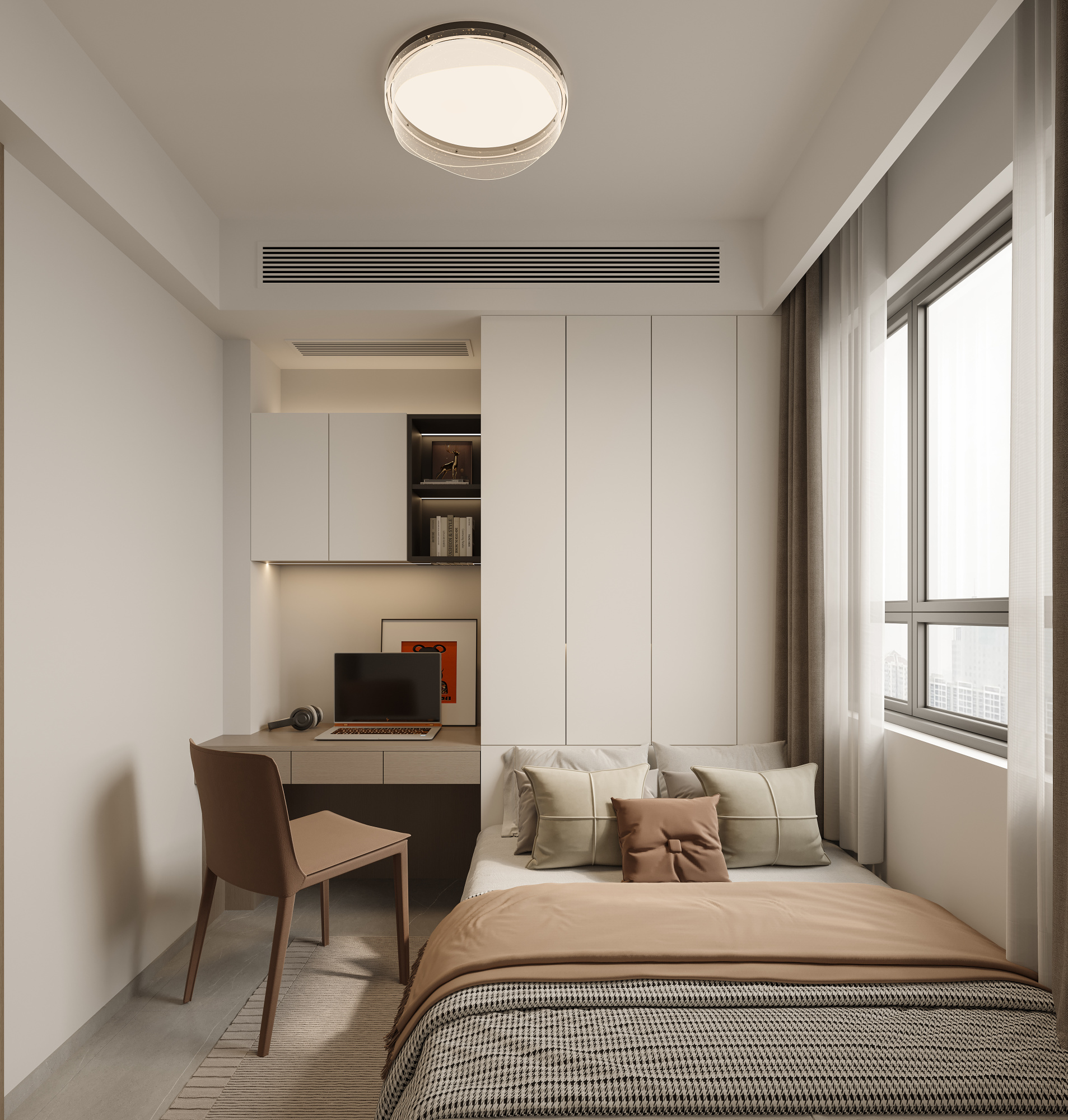 极简现代家装效果图[ID: 113722449]_建e效果图