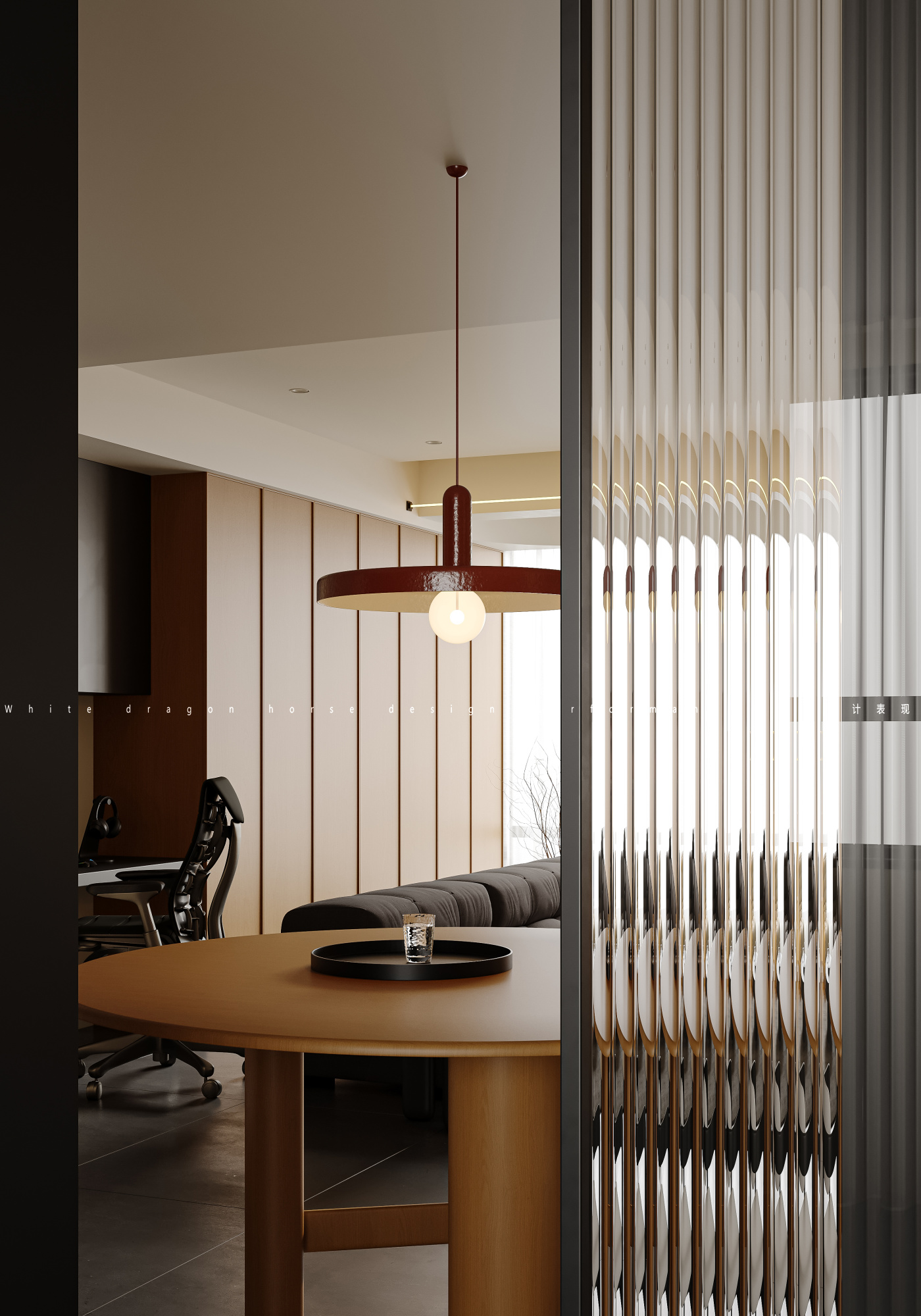 极简原木风[ID: 113722578]_建e效果图