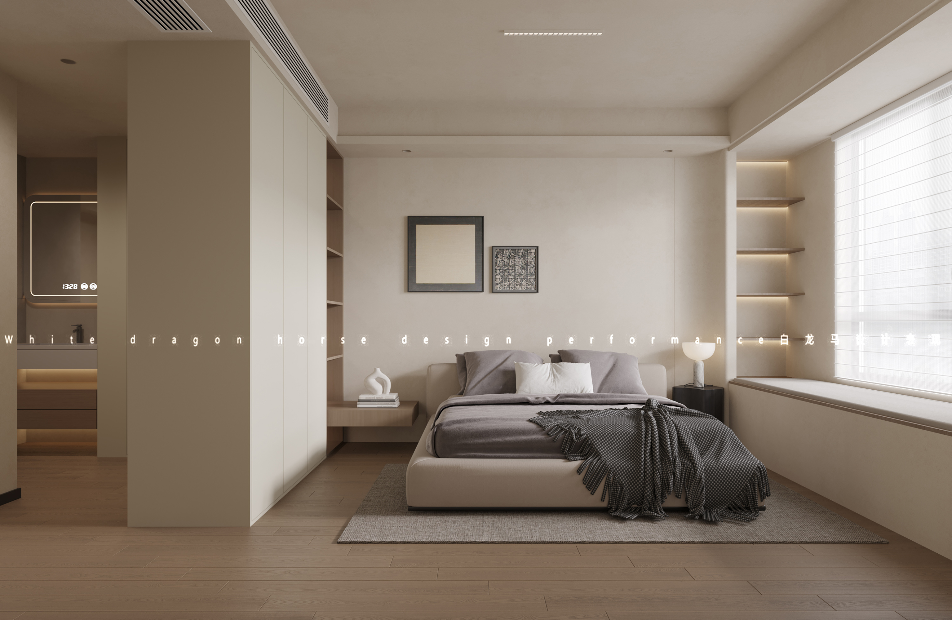 现代简约奶油风家装效果图[ID: 113657017]_建e效果图