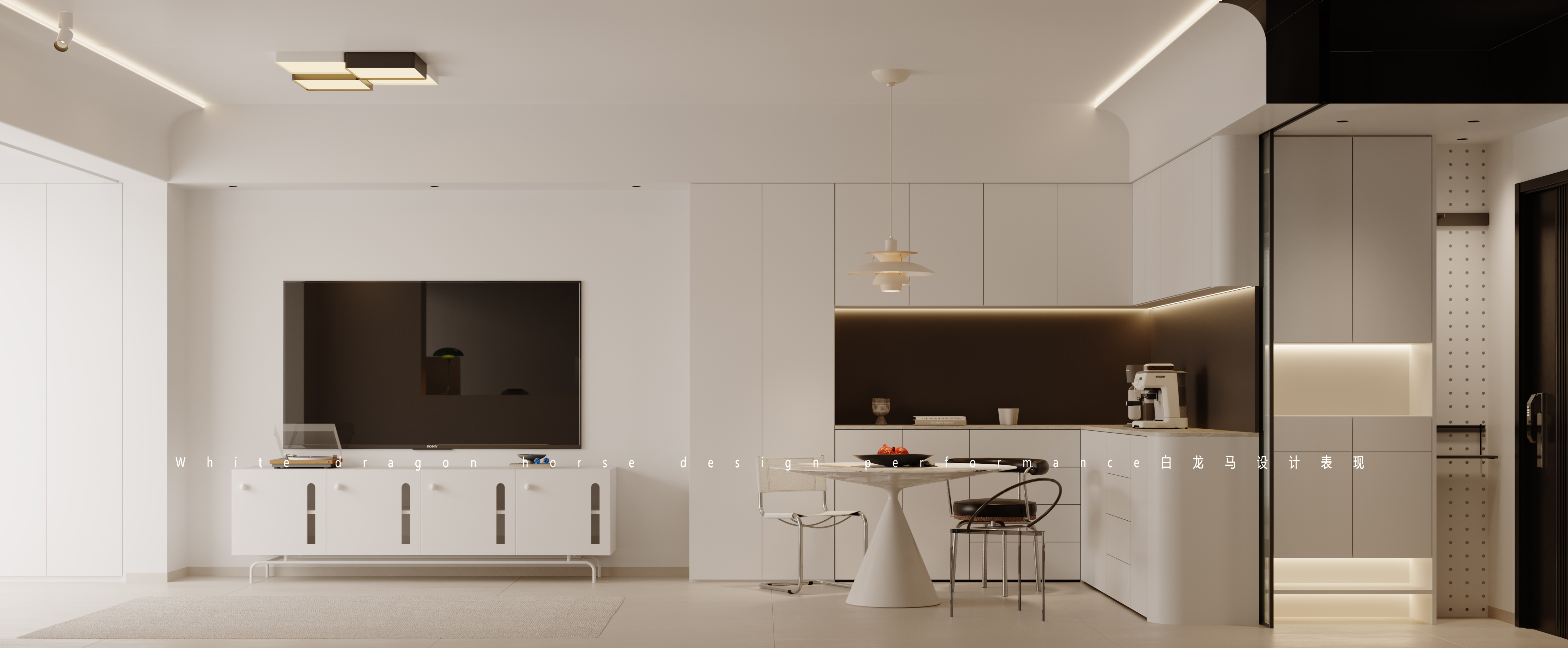 奶油风家装效果图[ID: 113656949]_建e效果图