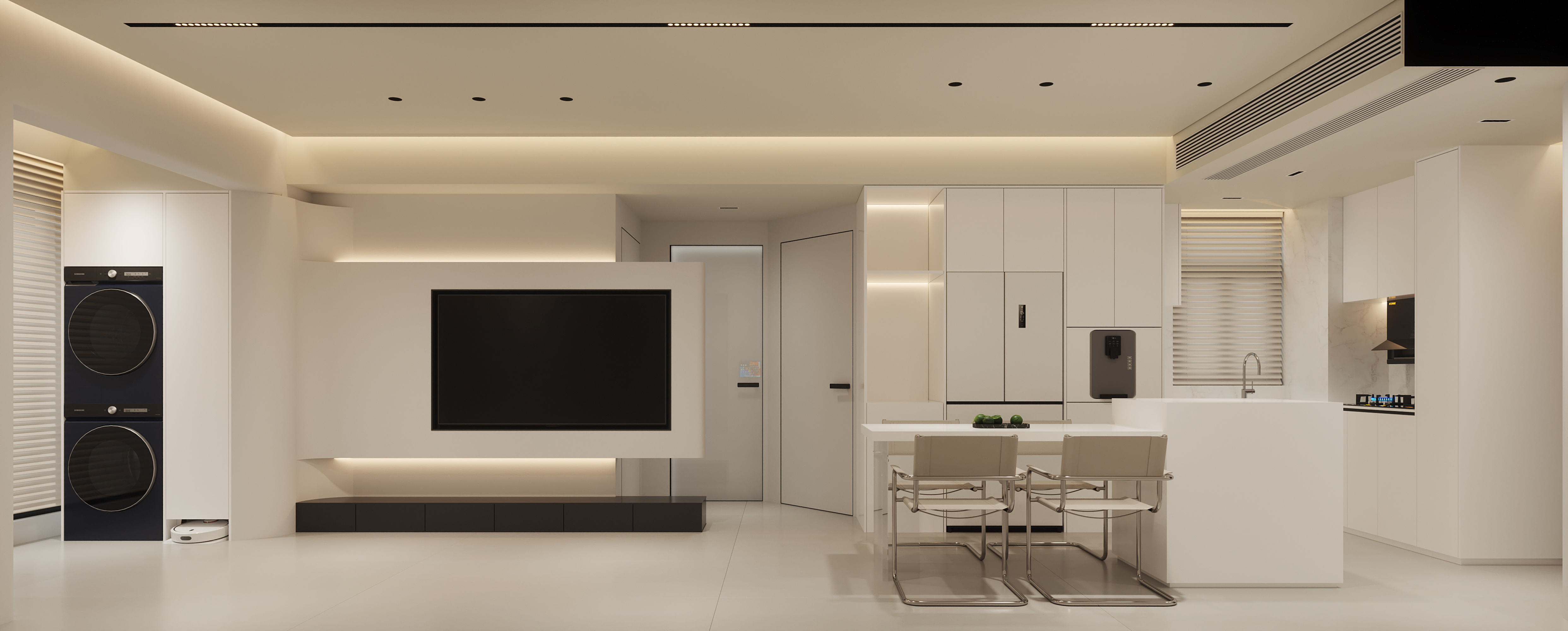 简约奶油风家装效果图[ID: 113656900]_建e效果图