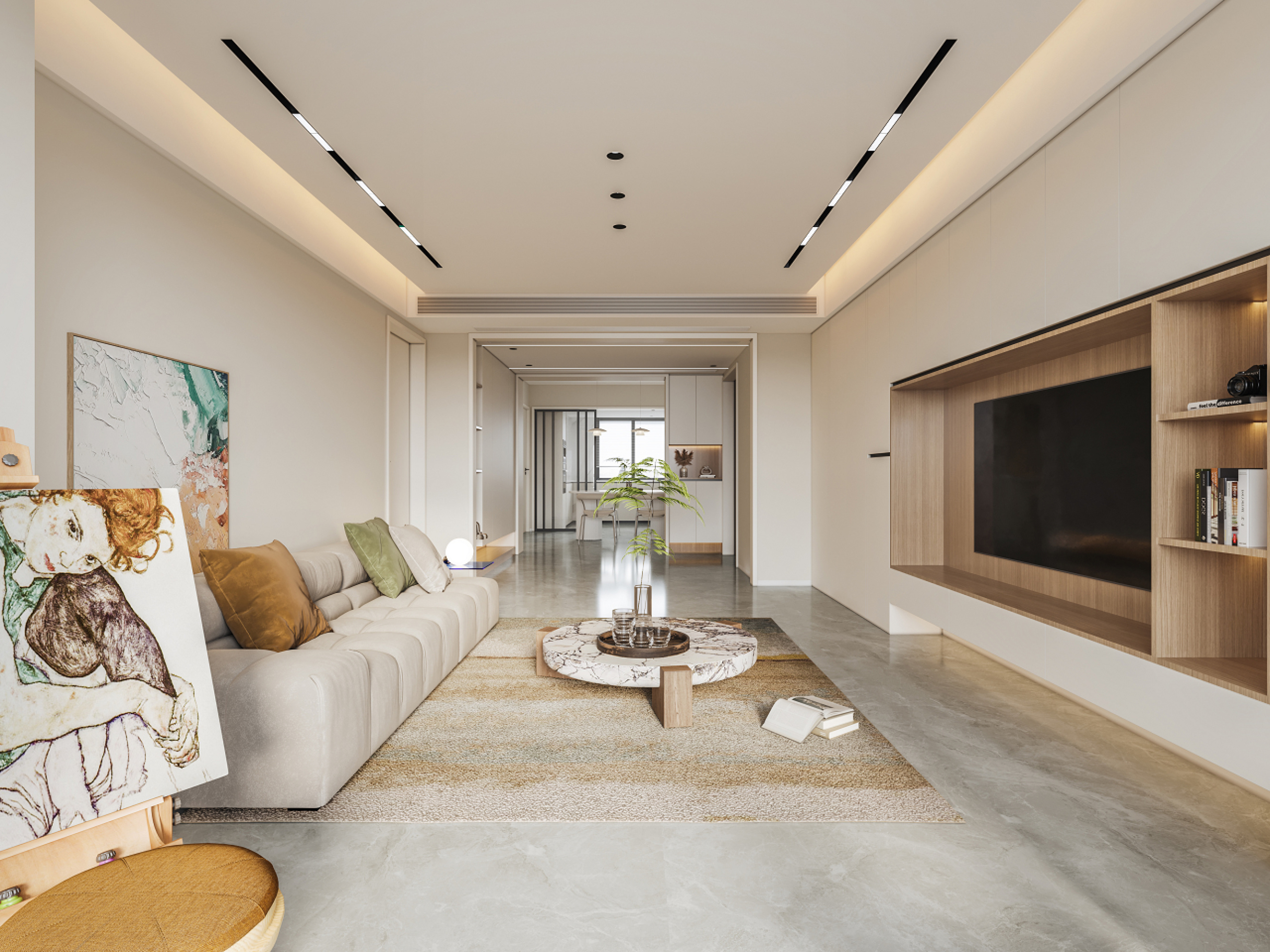 现代简约家装效果图[ID: 113329194]_建e效果图