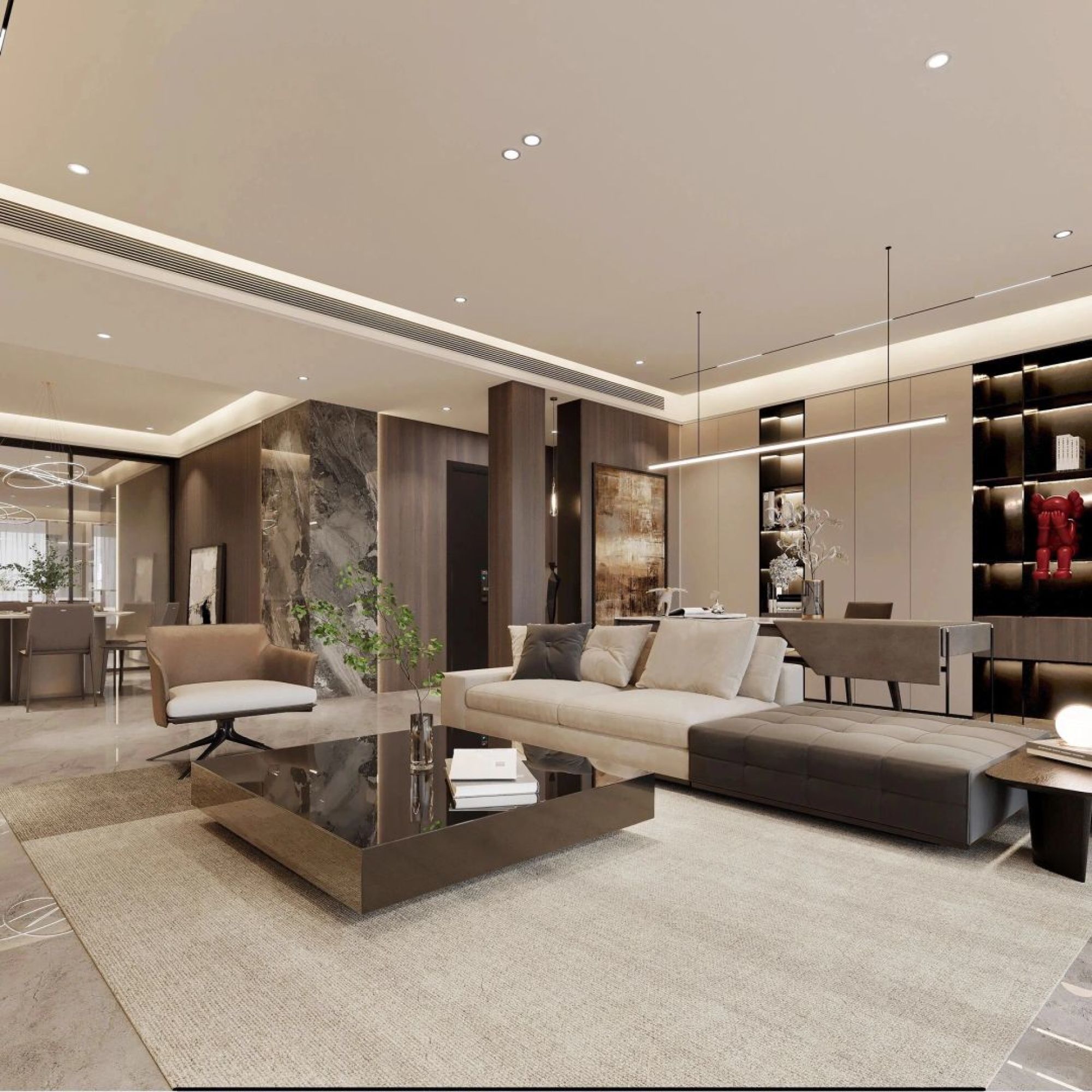现代简约家装效果图[ID: 113329242]_建e效果图