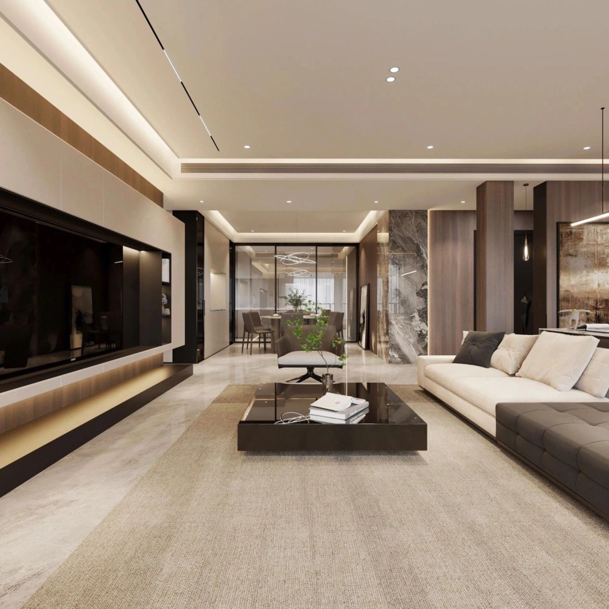 现代简约家装效果图[ID: 113329242]_建e效果图