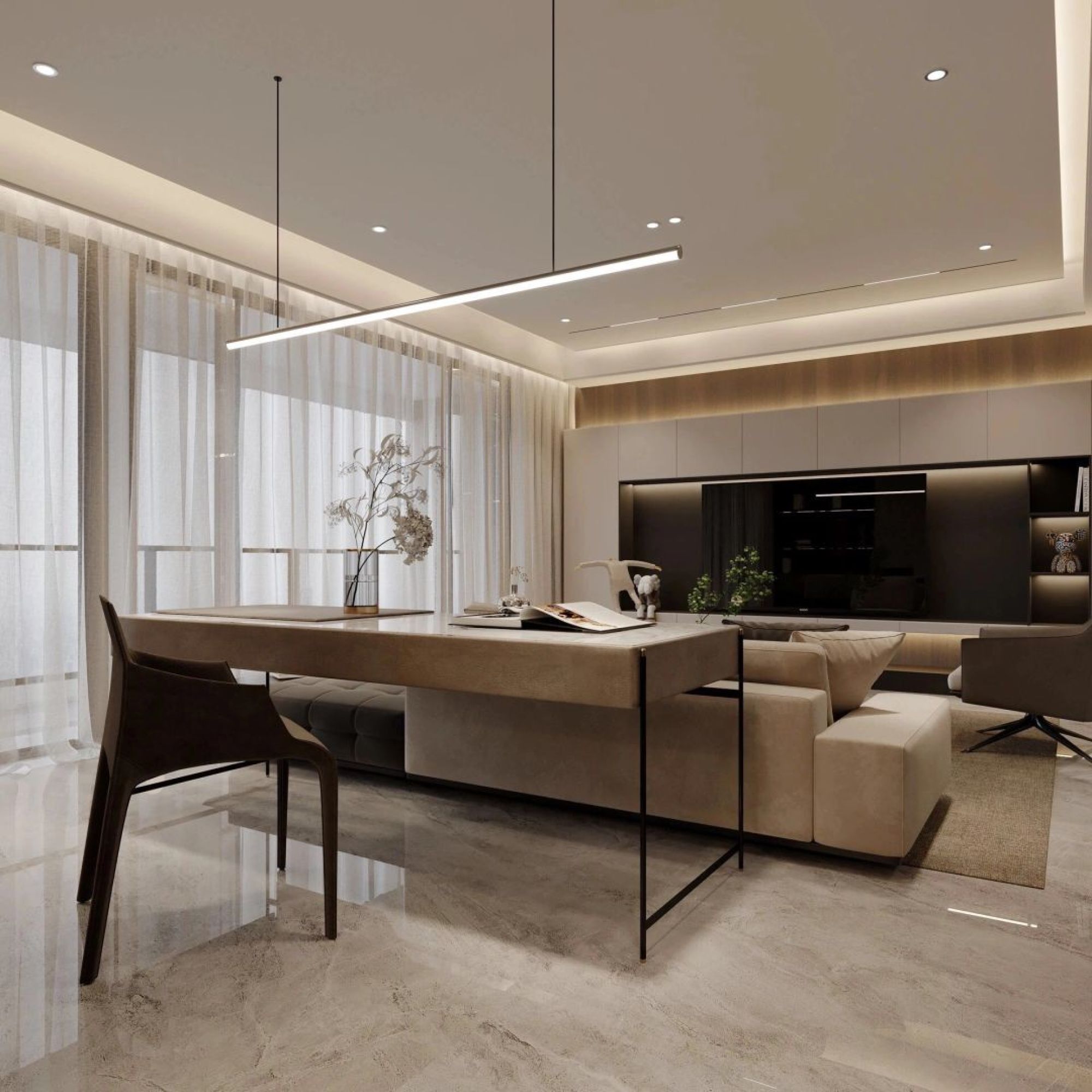 现代简约家装效果图[ID: 113329242]_建e效果图