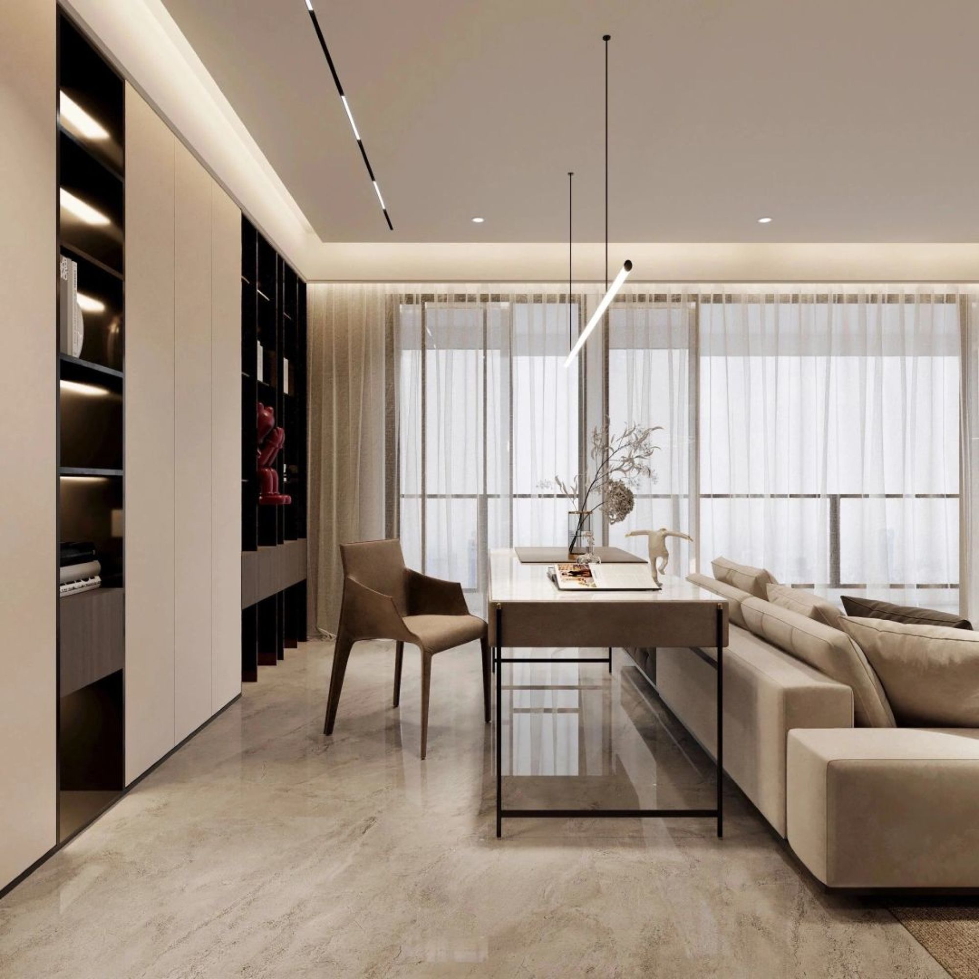 现代简约家装效果图[ID: 113329242]_建e效果图