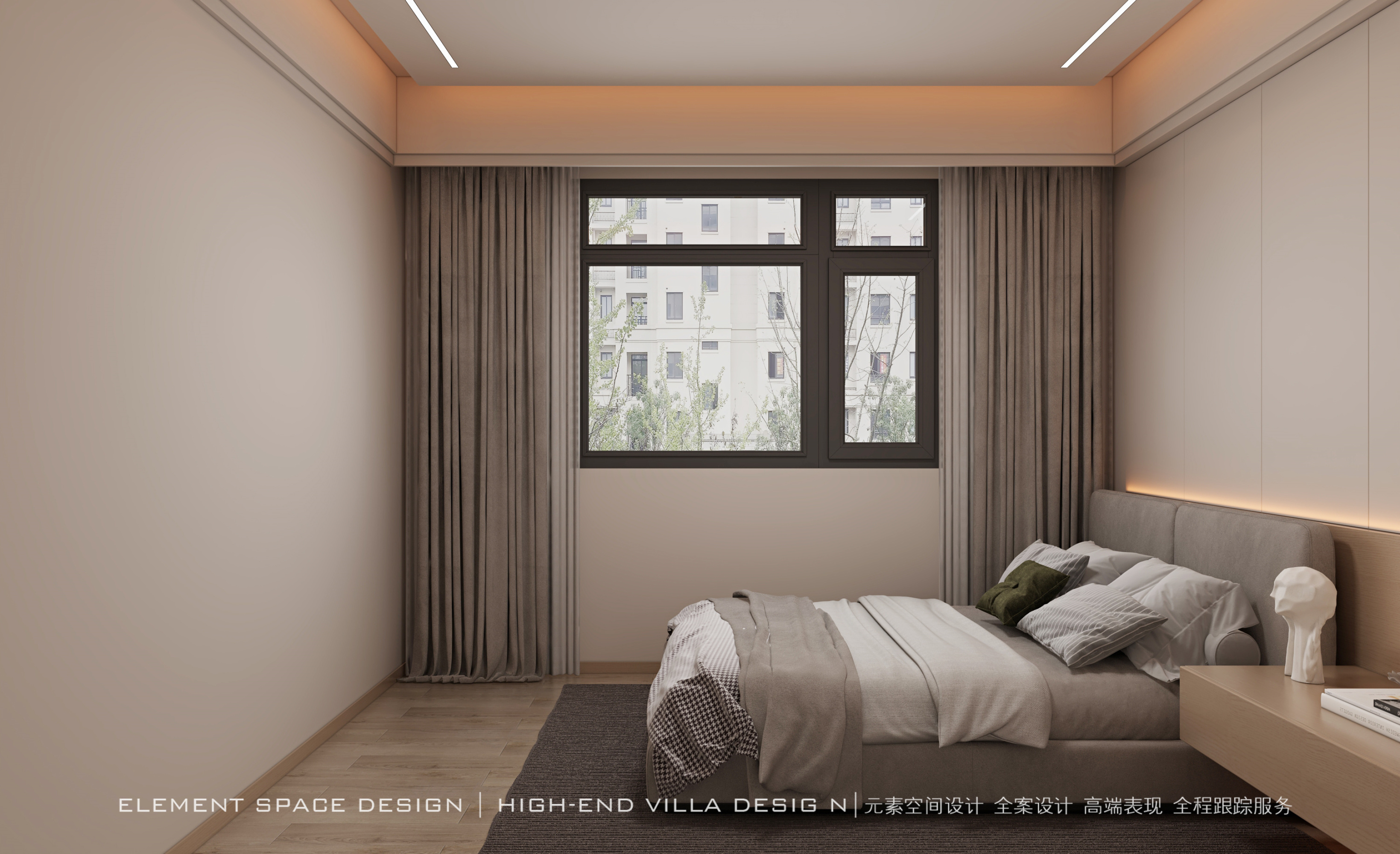 简约奶油风家装效果图[ID: 113329247]_建e效果图