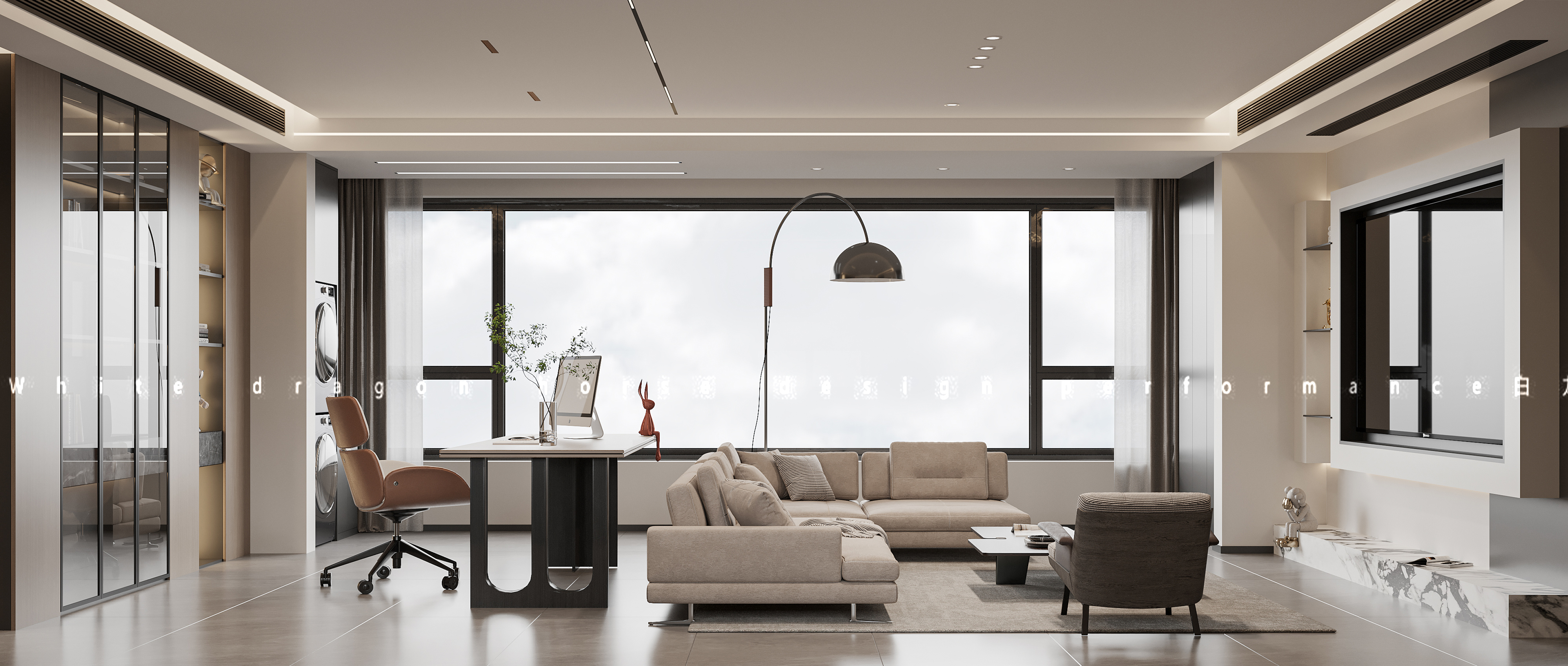 现代简约家装效果图[ID: 113329326]_建e效果图