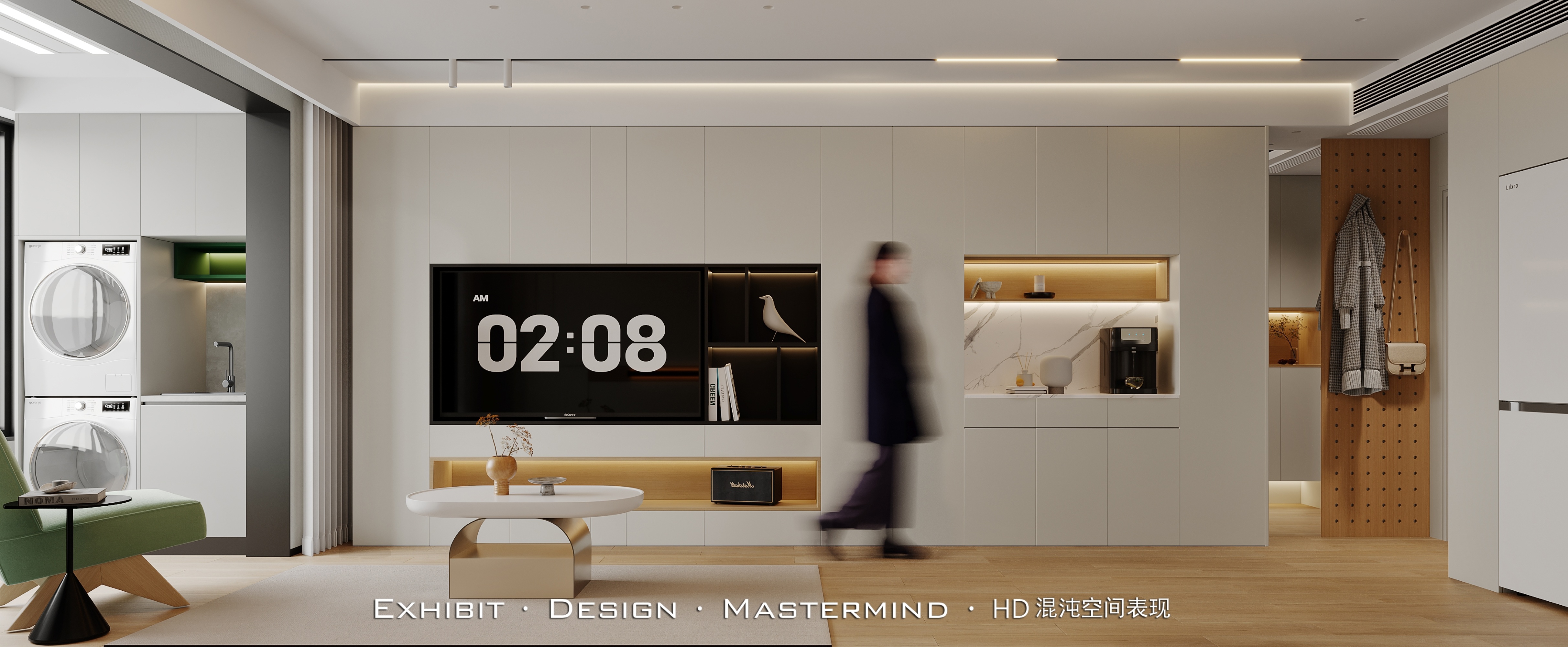 现代极简风家装效果图[ID: 113329331]_建e效果图