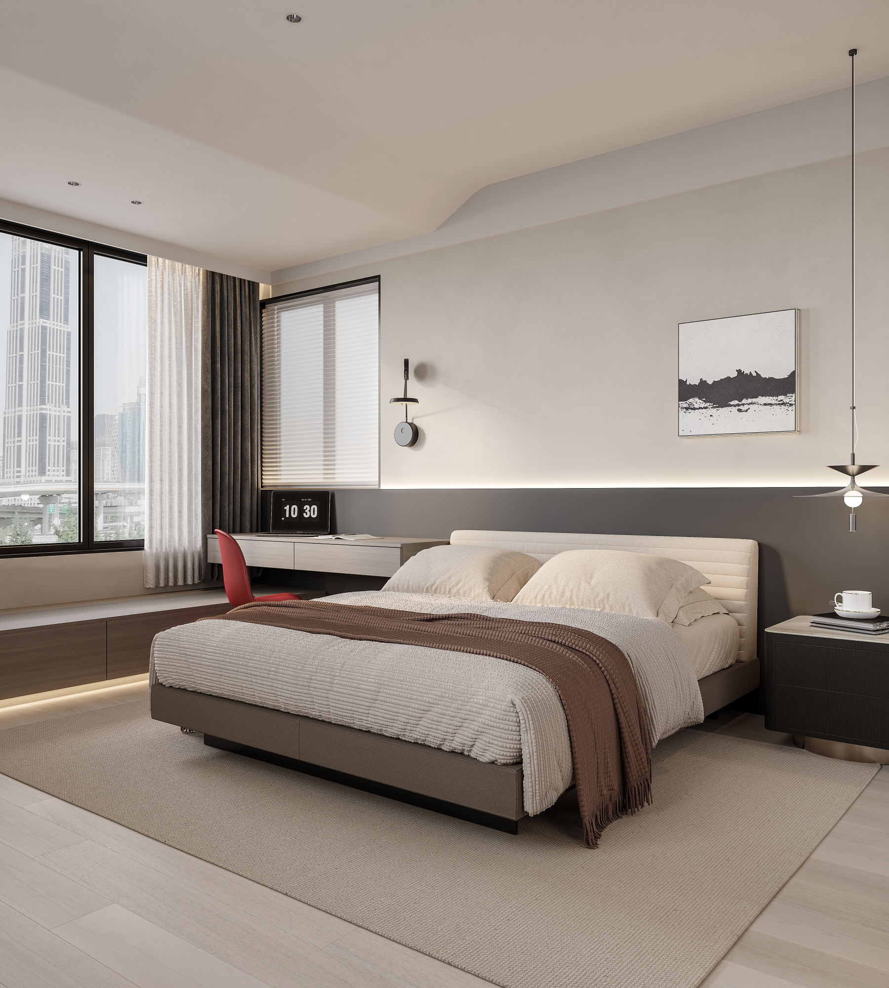 现代简约家装效果图[ID: 113329332]_建e效果图