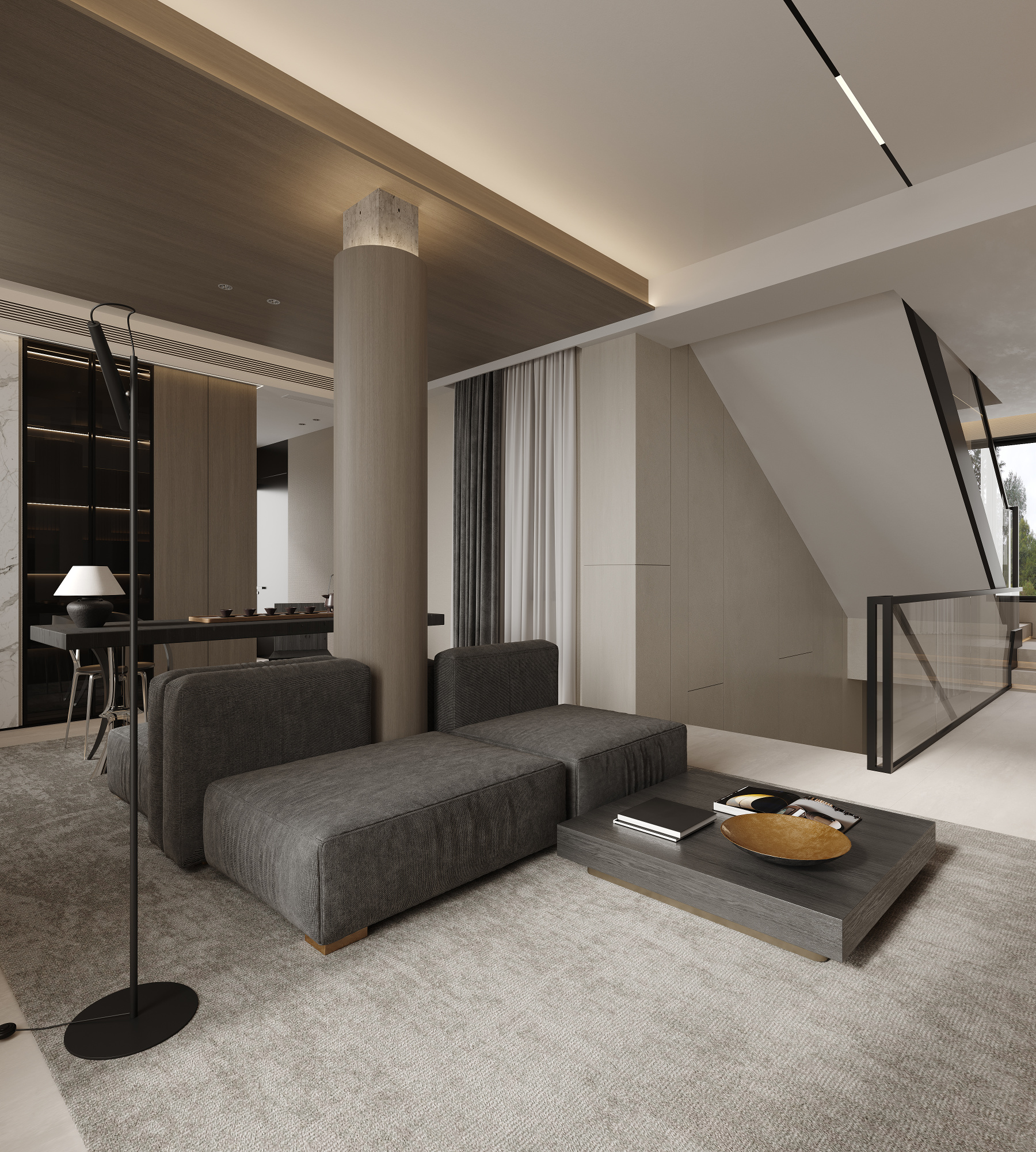 现代简约家装效果图[ID: 113329332]_建e效果图