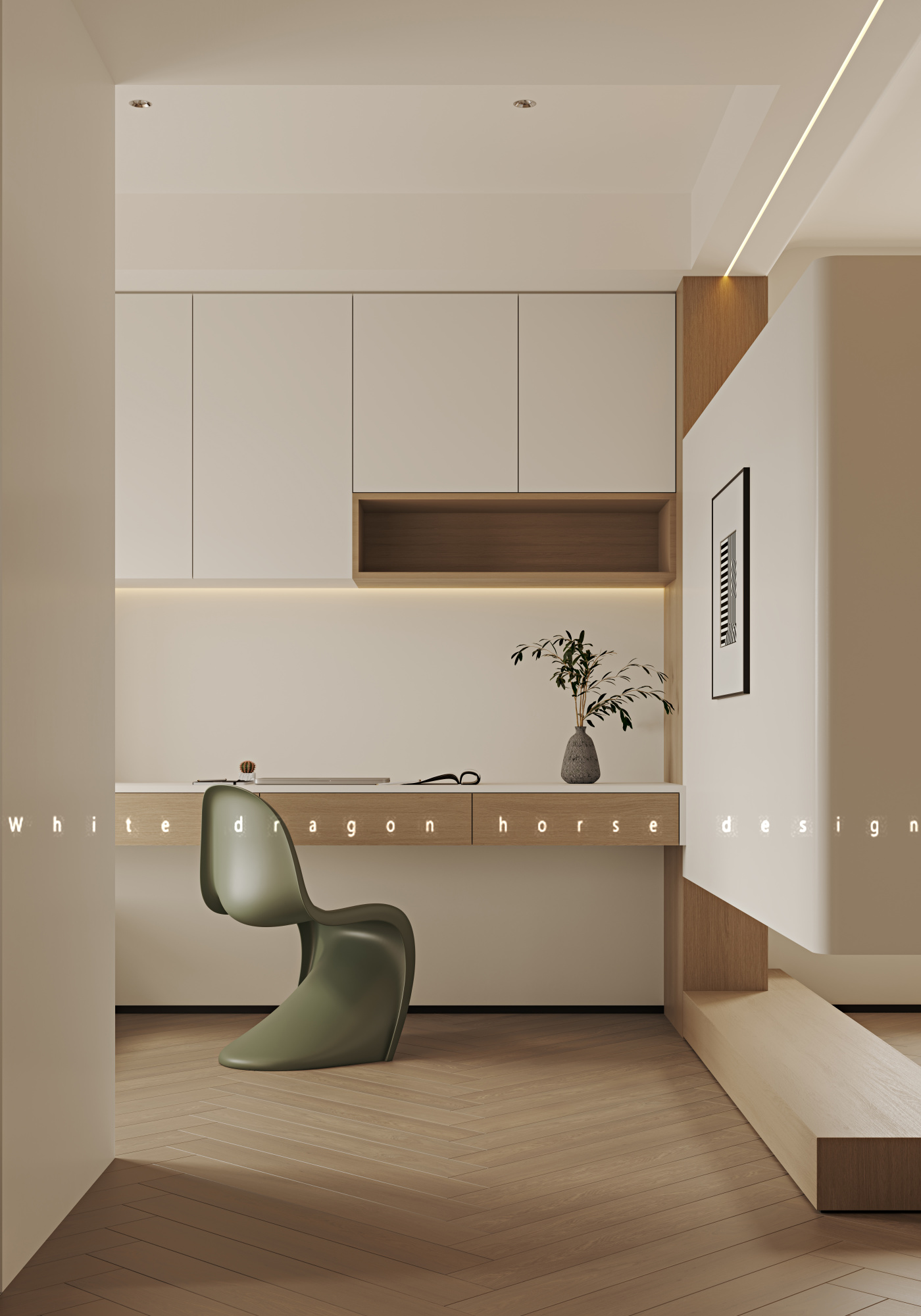 原木奶油风家装效果图[ID: 113329188]_建e效果图