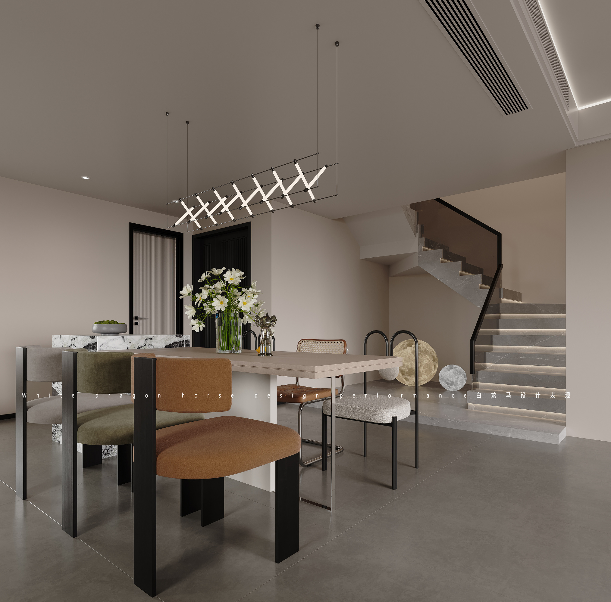 现代简约家装效果图[ID: 113263832]_建e效果图