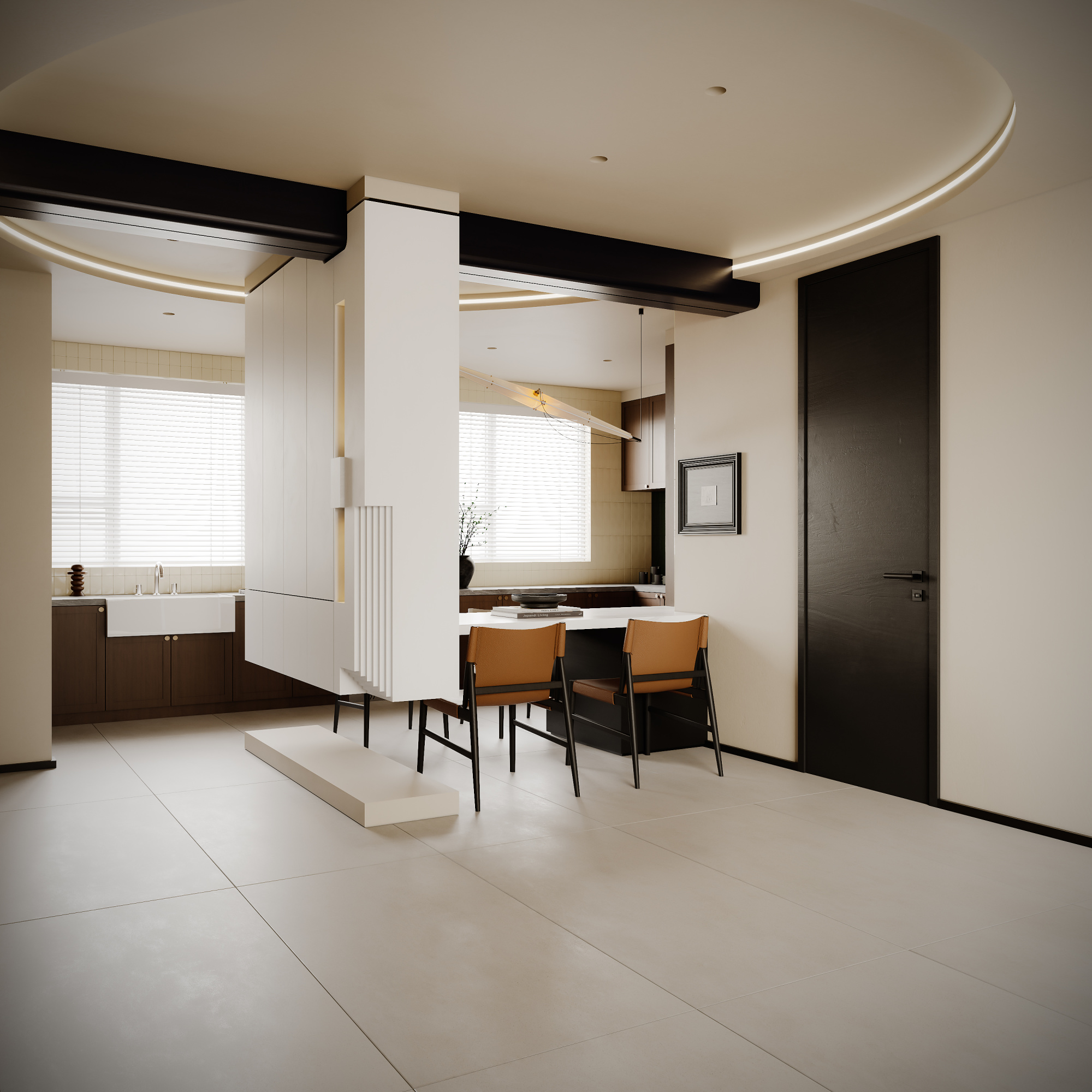 中古风家装效果图[ID: 113263819]_建e效果图