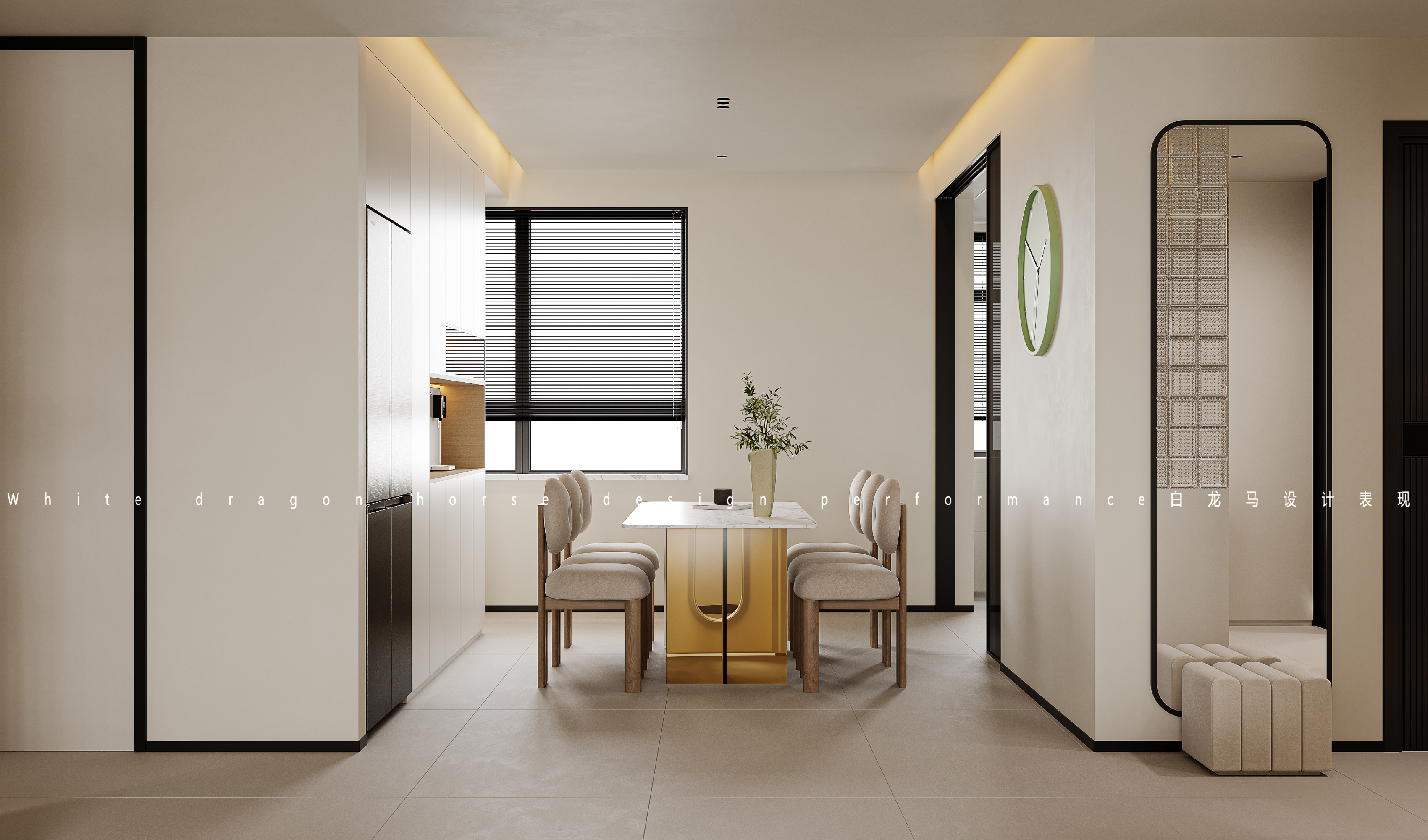 现代奶油风家装效果图[ID: 113263692]_建e效果图