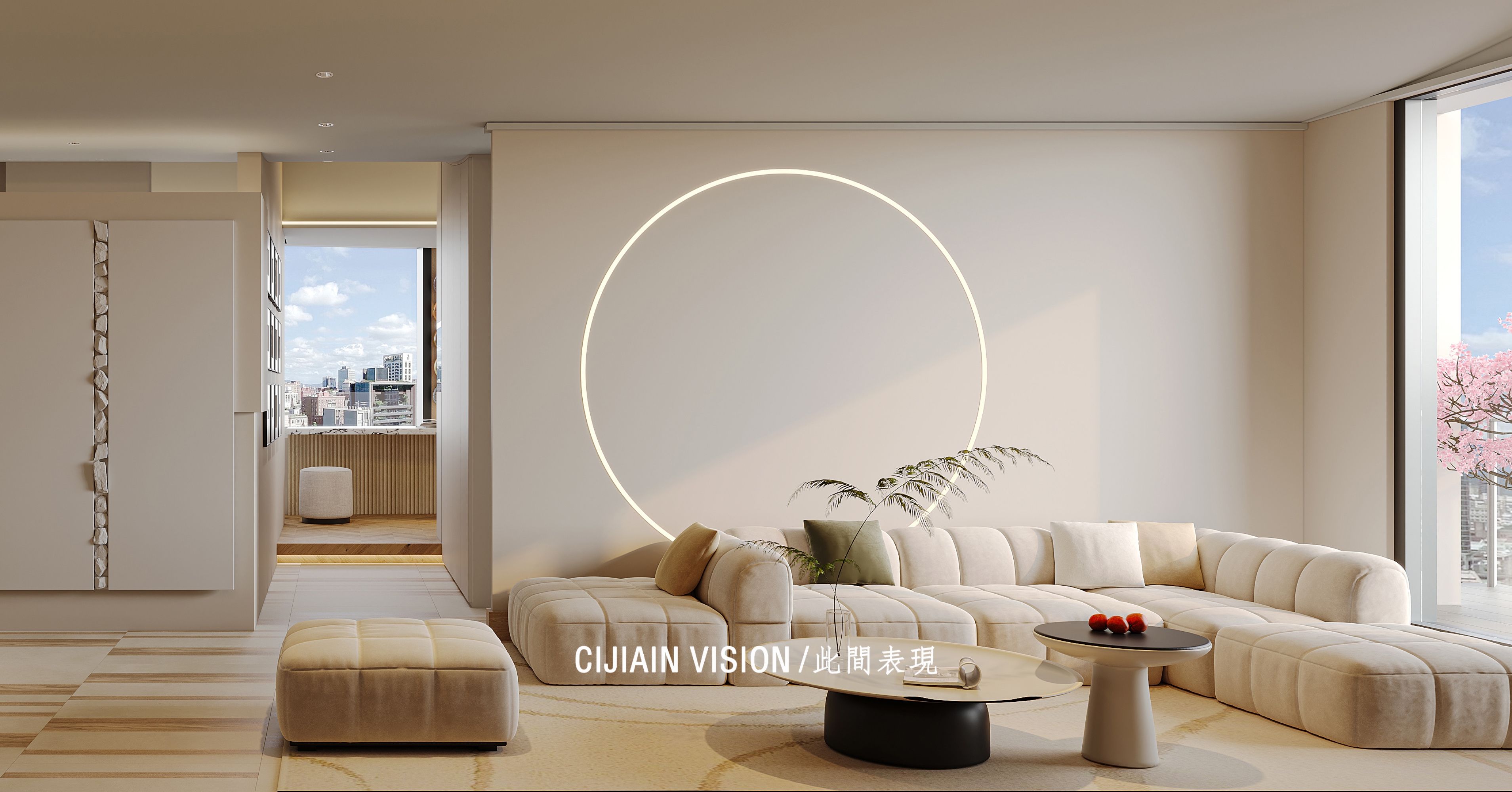 现代风家装效果图[ID: 113263730]_建e效果图