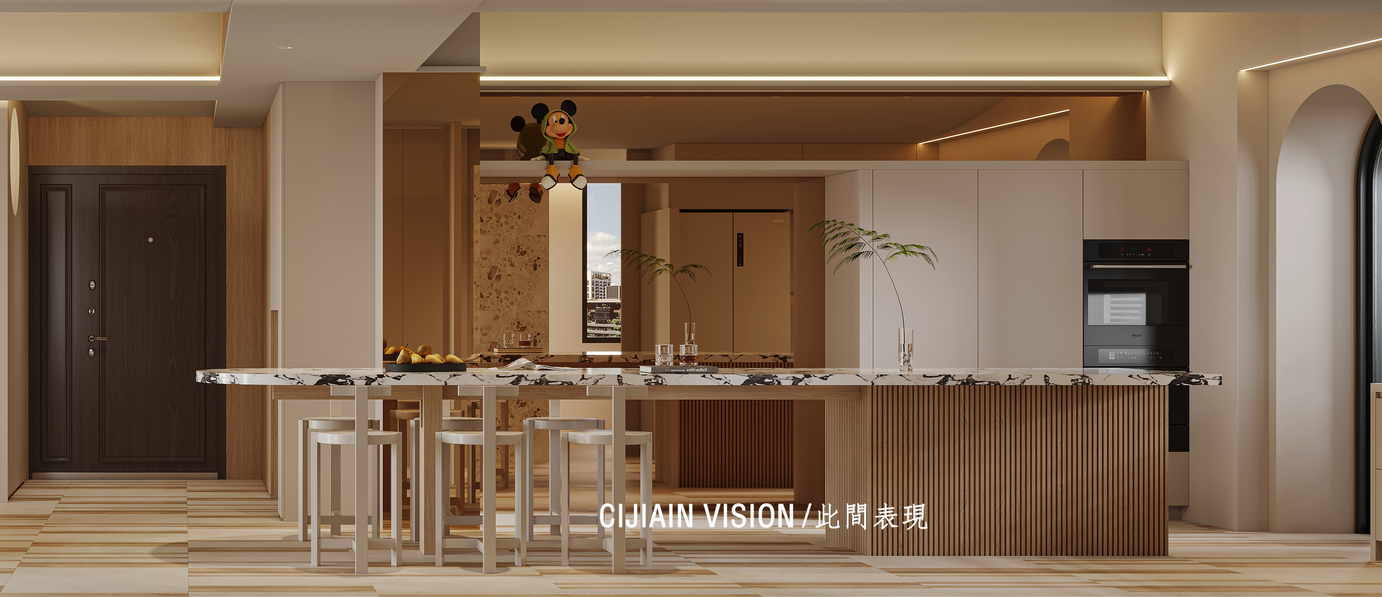 现代风家装效果图[ID: 113263730]_建e效果图