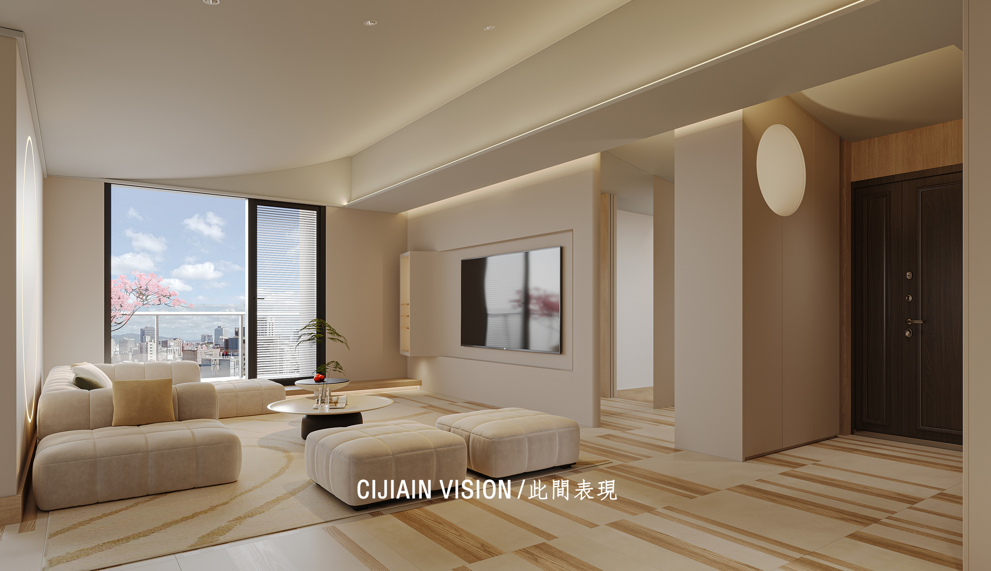现代风家装效果图[ID: 113263730]_建e效果图