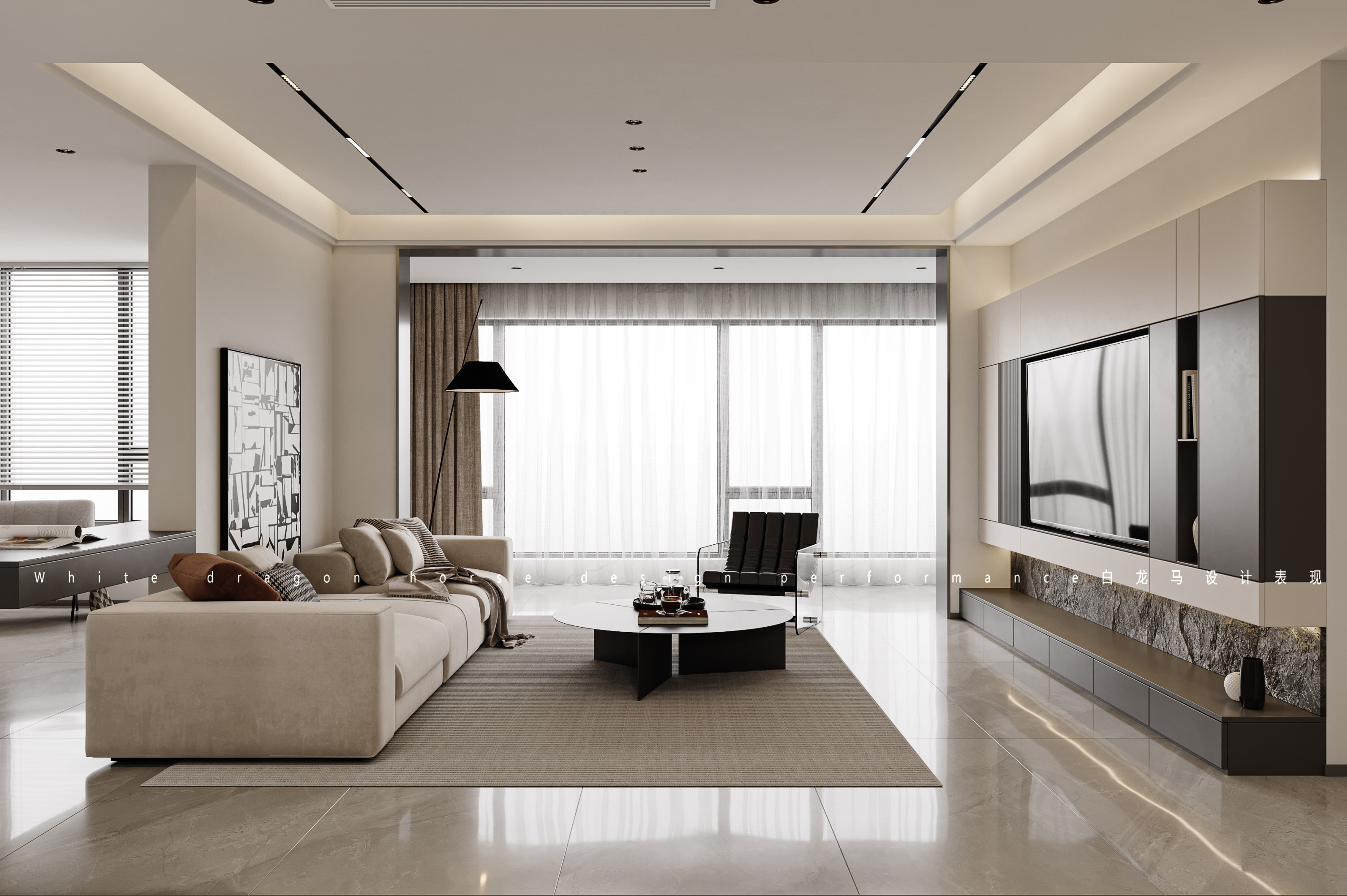现代简约家装效果图[ID: 113460360]_建e效果图