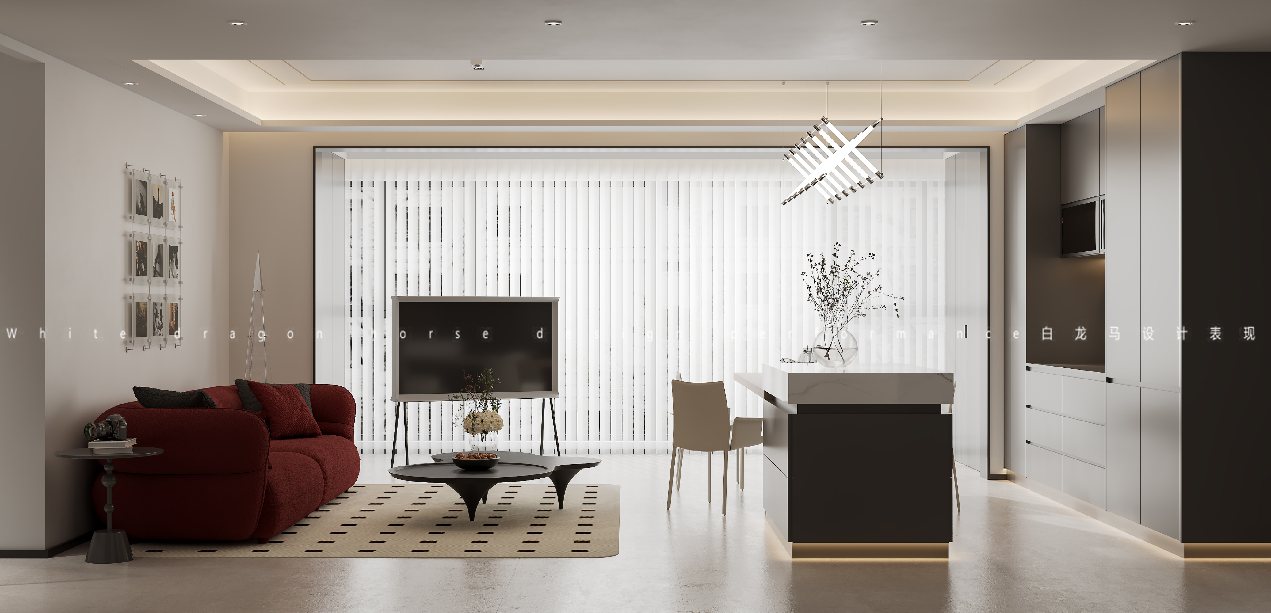 现代简约家装效果图[ID: 113460352]_建e效果图