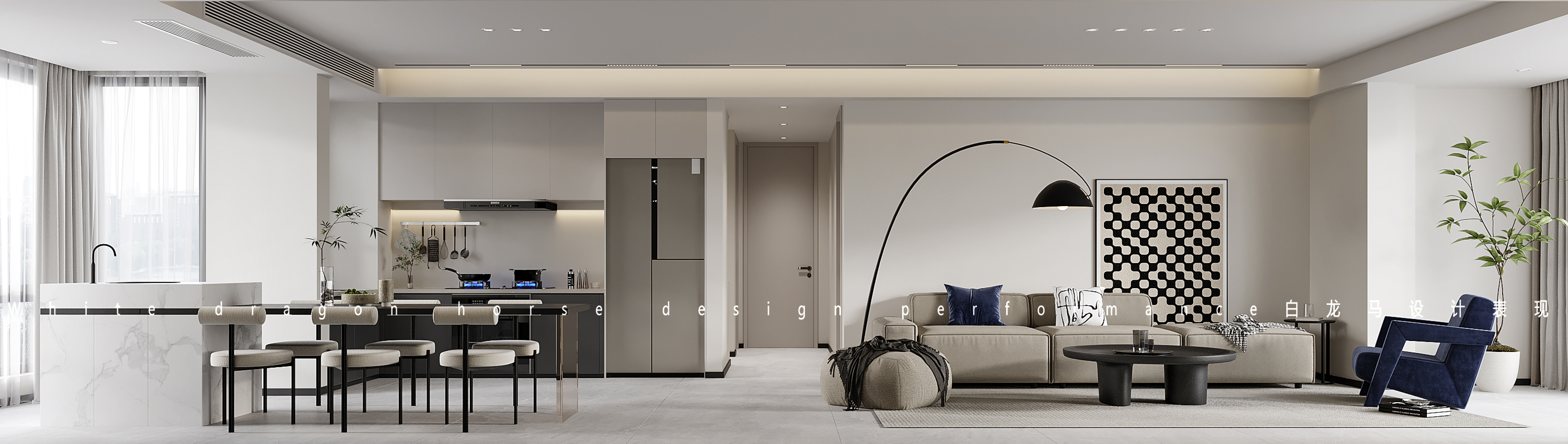 现代简约家装效果图[ID: 113394824]_建e效果图