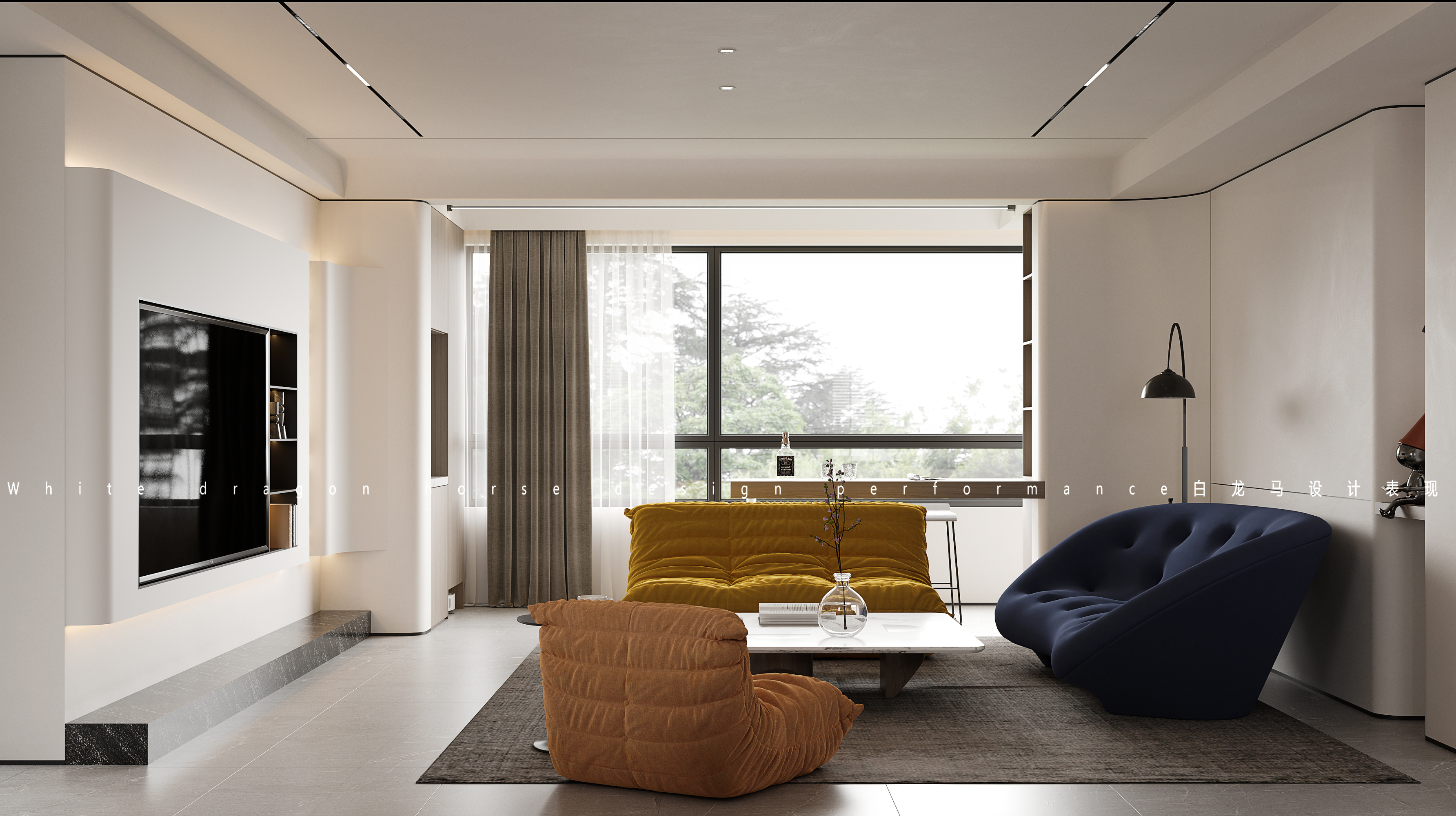 现代简约家装效果图[ID: 114115669]_建e效果图