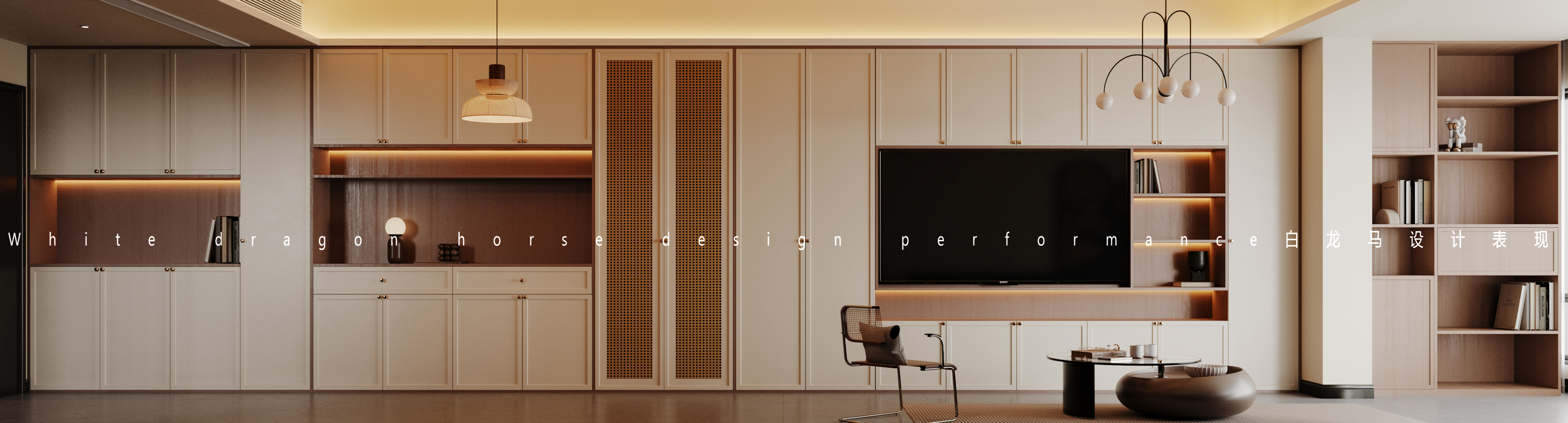 中古风质感家装效果图[ID: 114115591]_建e效果图