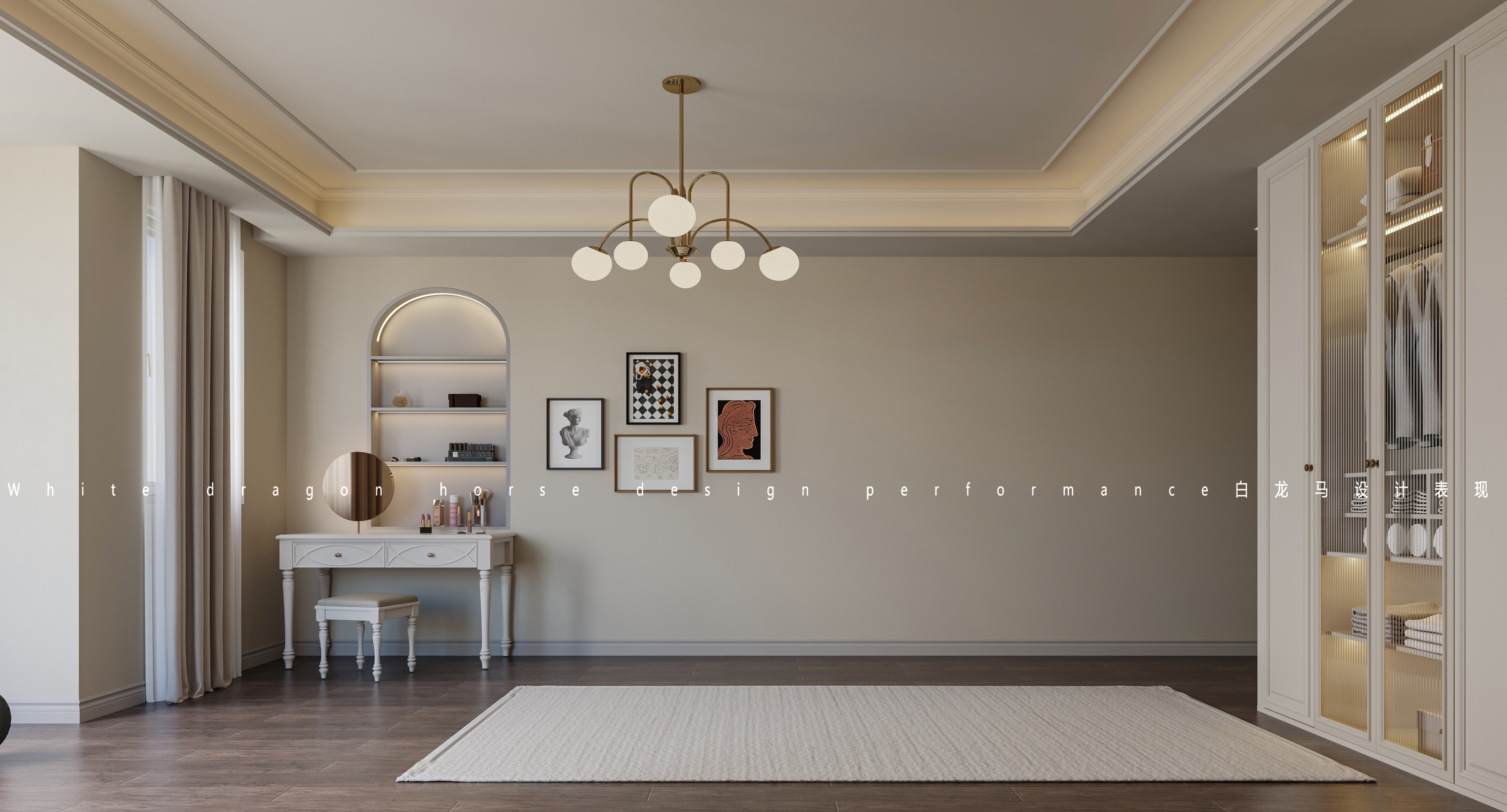 美式家装效果图[ID: 114050297]_建e效果图