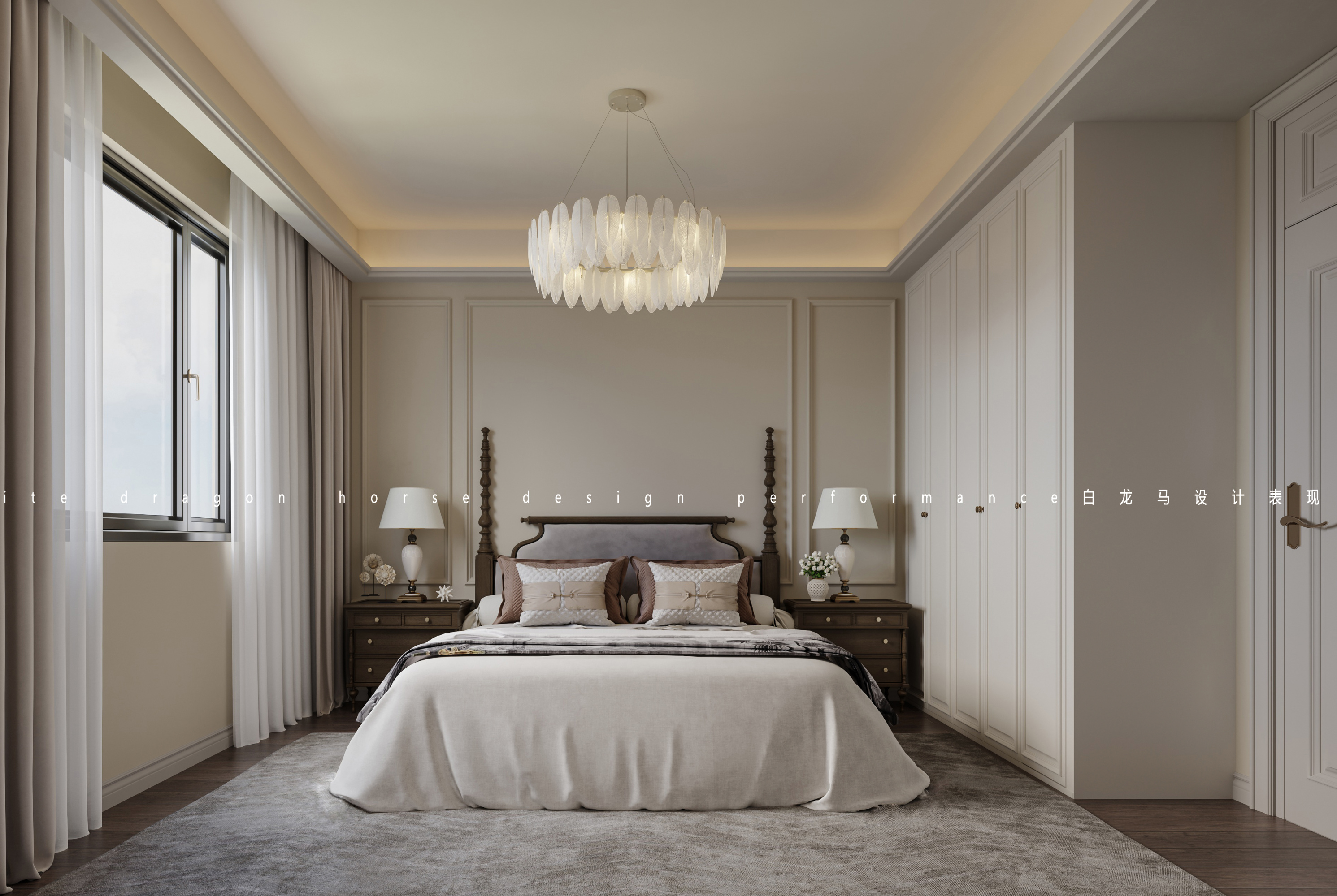 美式家装效果图[ID: 114050297]_建e效果图