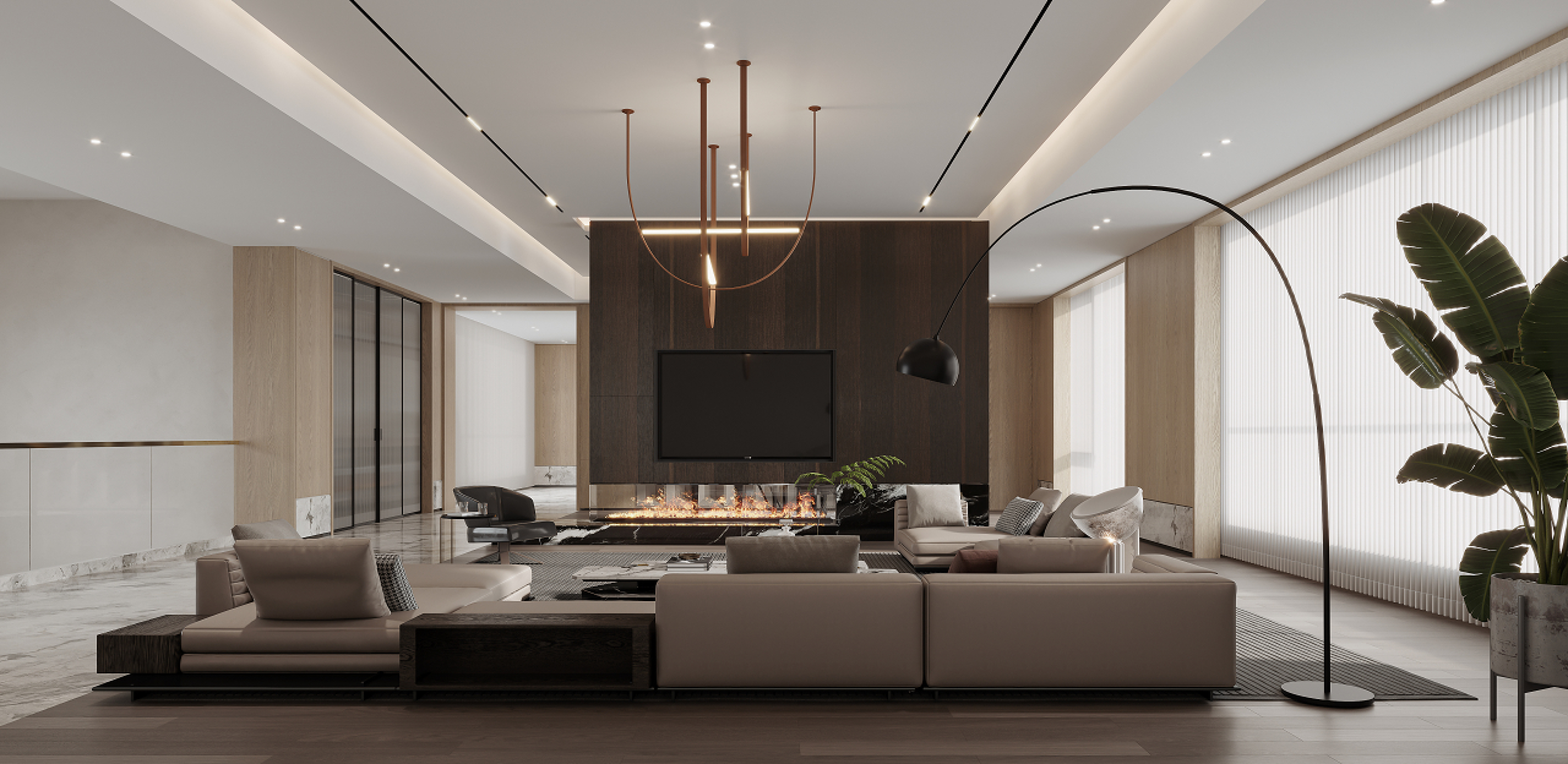 法式奶油风家装效果图[ID: 114050203]_建e效果图
